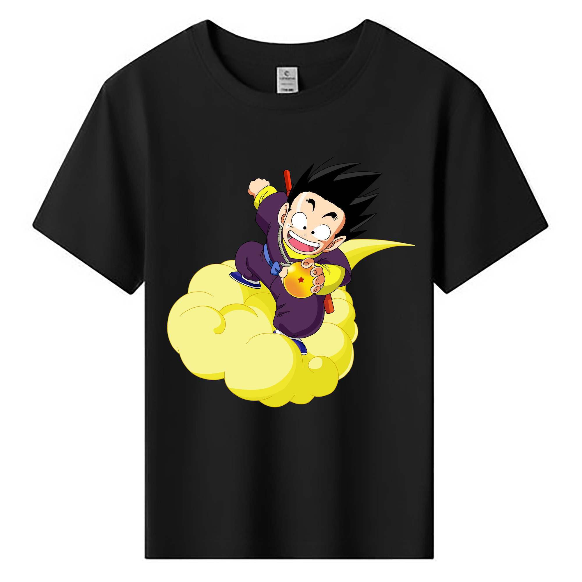 （画像用） ドラゴンボール 孫悟空（そん ごくう）Son Goku カカロット DRAGON BALL Kakarotto 綿100％キッズTシャツ（フロントプリント）
