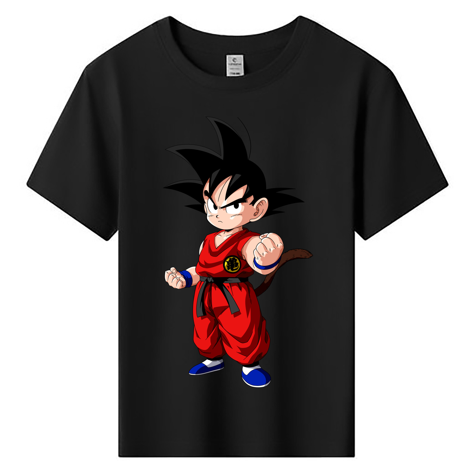（画像用） ドラゴンボール 孫悟空（そん ごくう）Son Goku カカロット DRAGON BALL Kakarotto 綿100％キッズTシャツ（フロントプリント）