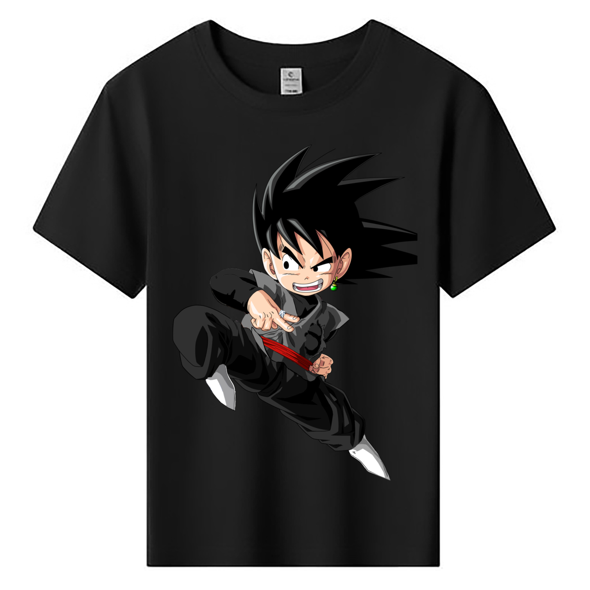（画像用） ドラゴンボール 孫悟空（そん ごくう）Son Goku カカロット DRAGON BALL Kakarotto 綿100％キッズTシャツ（フロントプリント）
