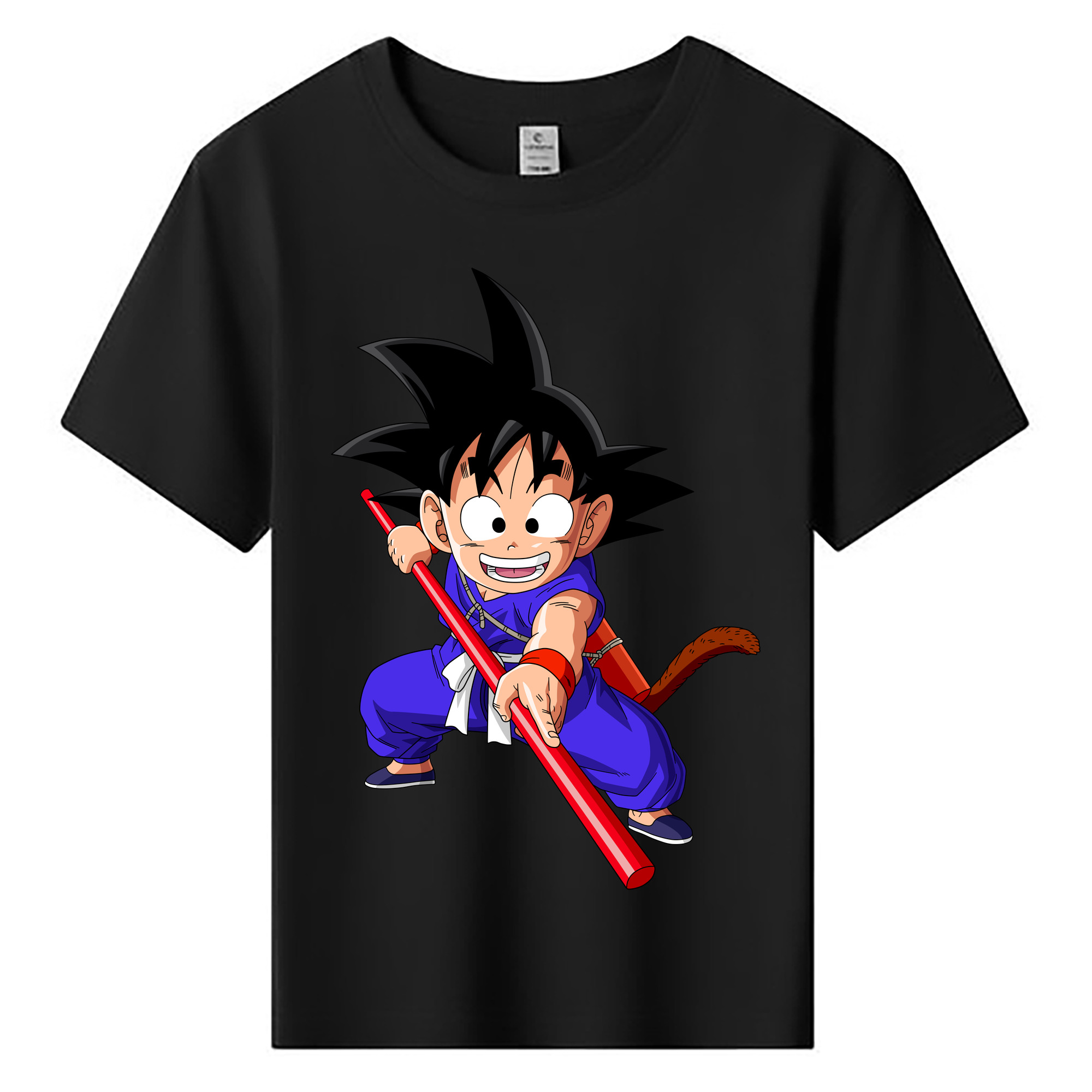 （画像用） ドラゴンボール 孫悟空（そん ごくう）Son Goku カカロット DRAGON BALL Kakarotto 綿100％キッズTシャツ（フロントプリント）