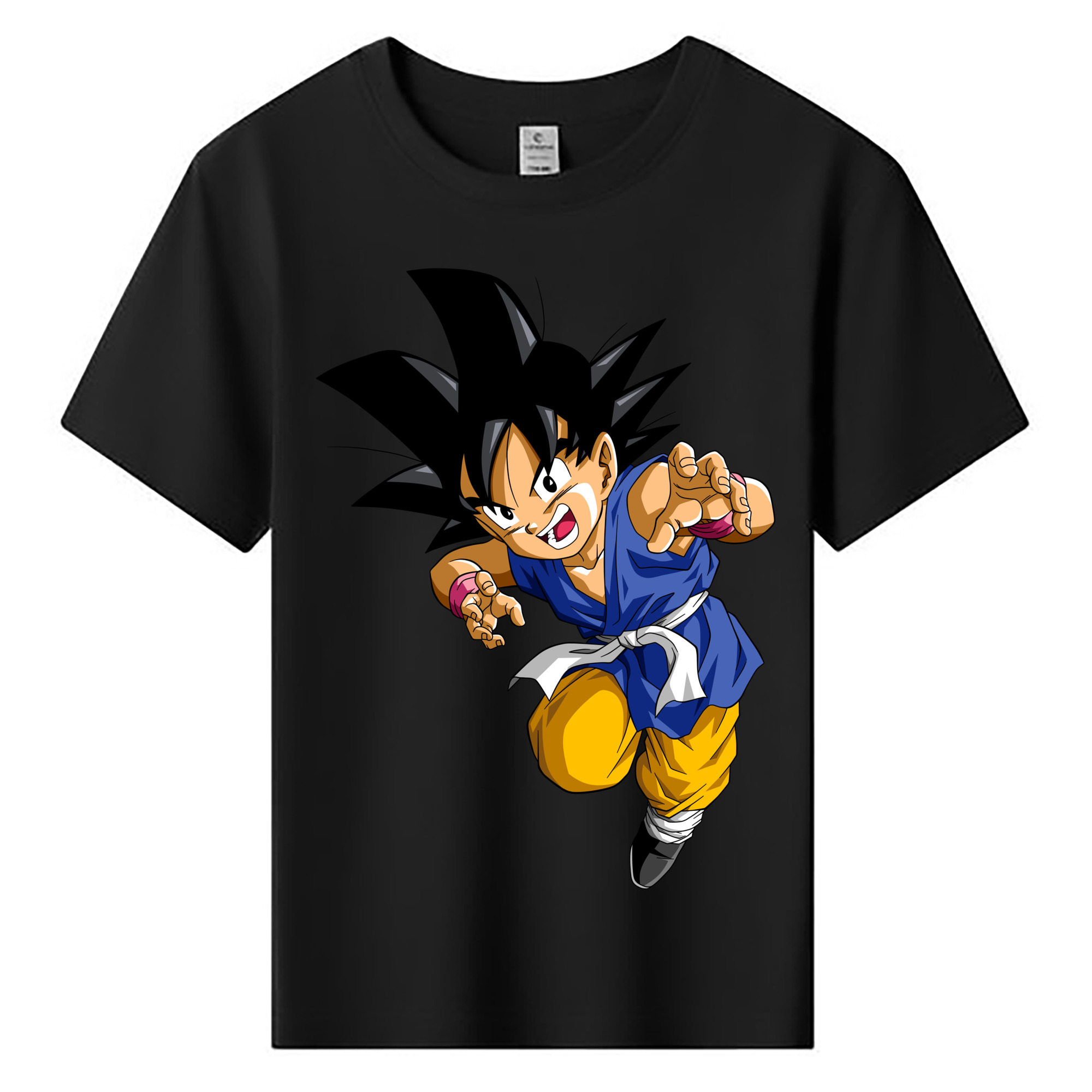 （画像用） ドラゴンボール 孫悟空（そん ごくう）Son Goku カカロット DRAGON BALL Kakarotto 綿100％キッズTシャツ（フロントプリント）