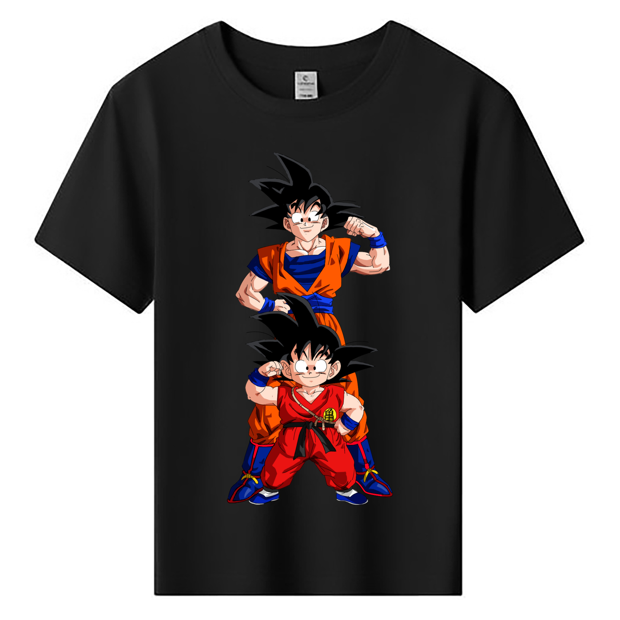 （画像用） ドラゴンボール 孫悟空（そん ごくう）Son Goku カカロット DRAGON BALL Kakarotto 綿100％キッズTシャツ（フロントプリント）