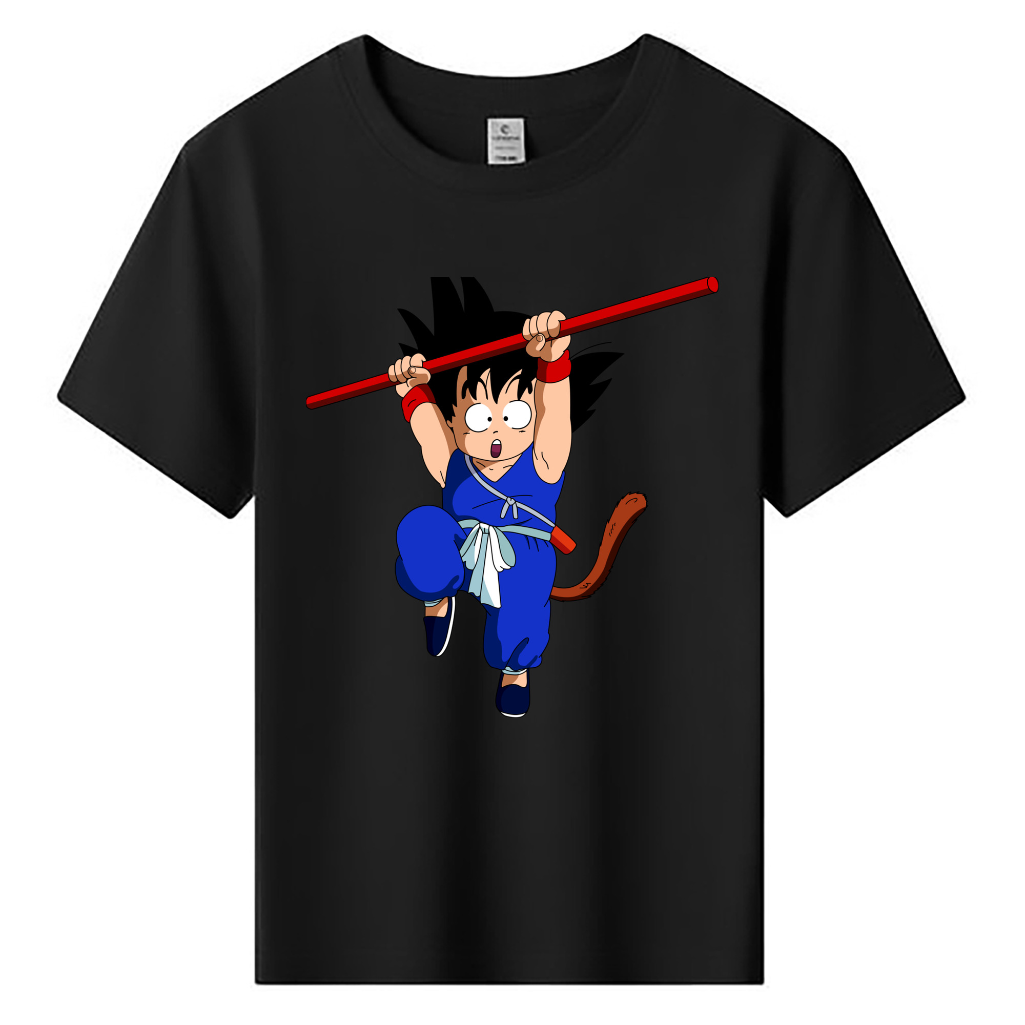 （画像用） ドラゴンボール 孫悟空（そん ごくう）Son Goku カカロット DRAGON BALL Kakarotto 綿100％キッズTシャツ（フロントプリント）