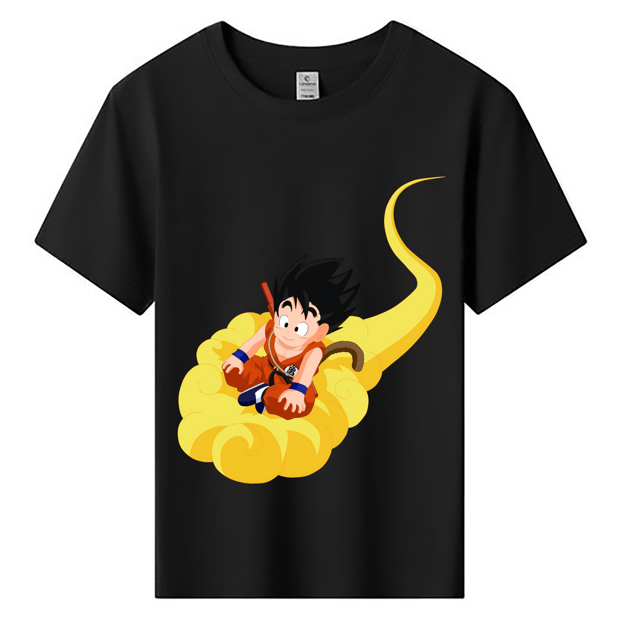 （画像用） ドラゴンボール 孫悟空（そん ごくう）Son Goku カカロット DRAGON BALL Kakarotto 綿100％キッズTシャツ（フロントプリント）