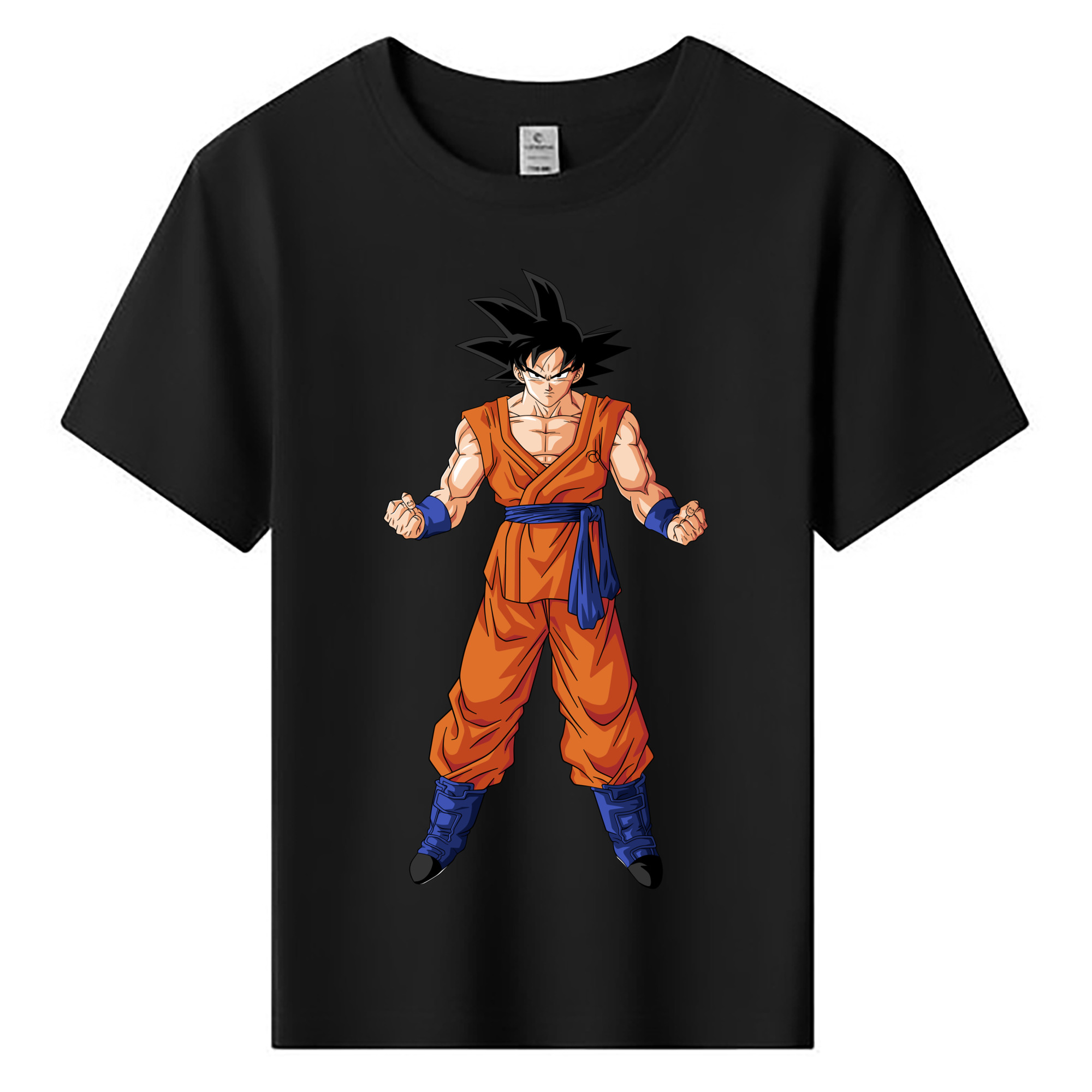 （画像用） ドラゴンボール 孫悟空（そん ごくう）Son Goku カカロット DRAGON BALL Kakarotto 綿100％キッズTシャツ（フロントプリント）