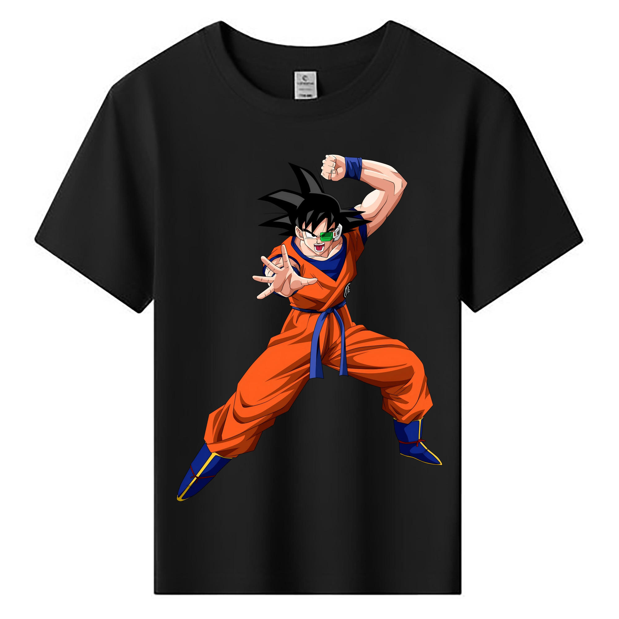 （画像用） ドラゴンボール 孫悟空（そん ごくう）Son Goku カカロット DRAGON BALL Kakarotto 綿100％キッズTシャツ（フロントプリント）