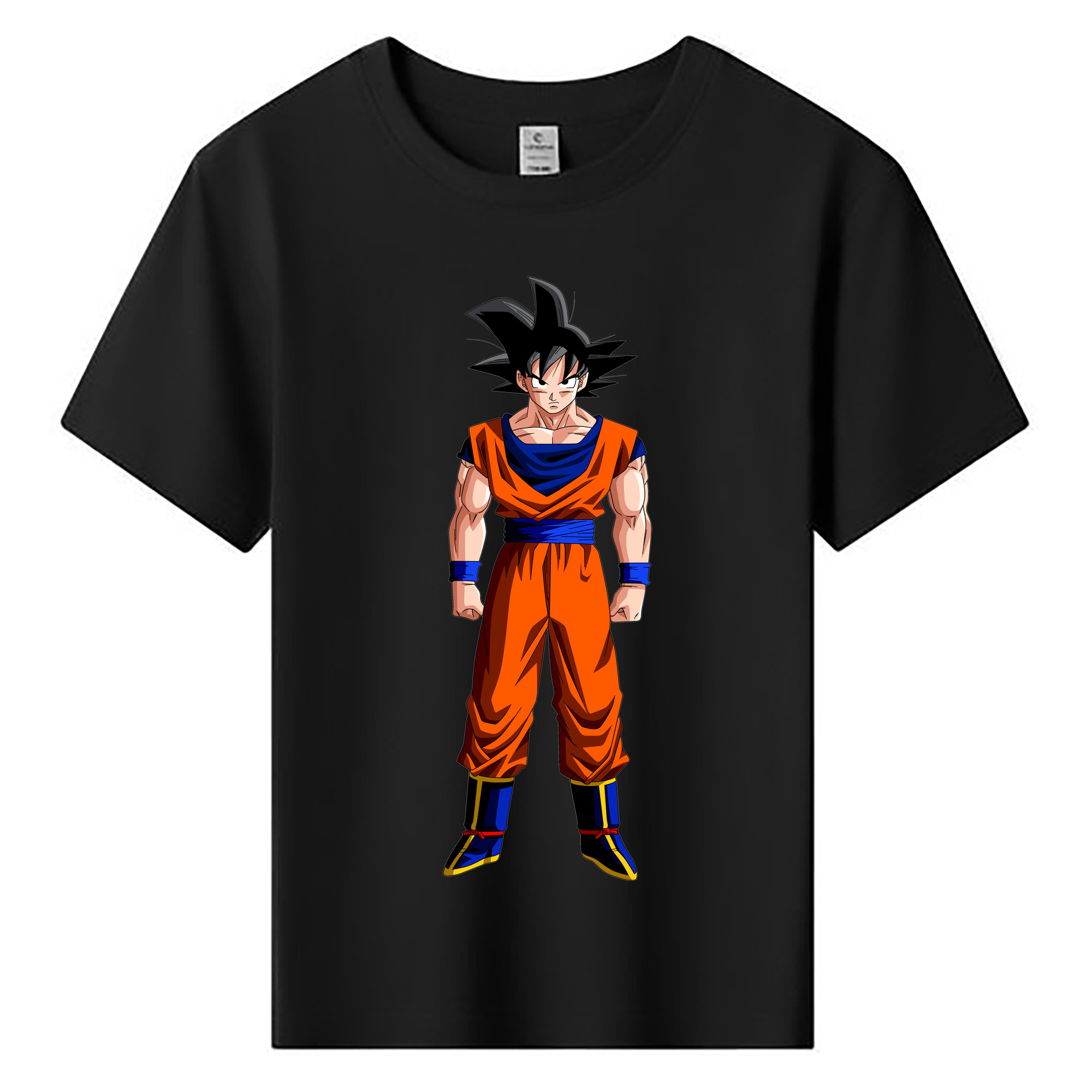 （画像用） ドラゴンボール 孫悟空（そん ごくう）Son Goku カカロット DRAGON BALL Kakarotto 綿100％キッズTシャツ（フロントプリント）