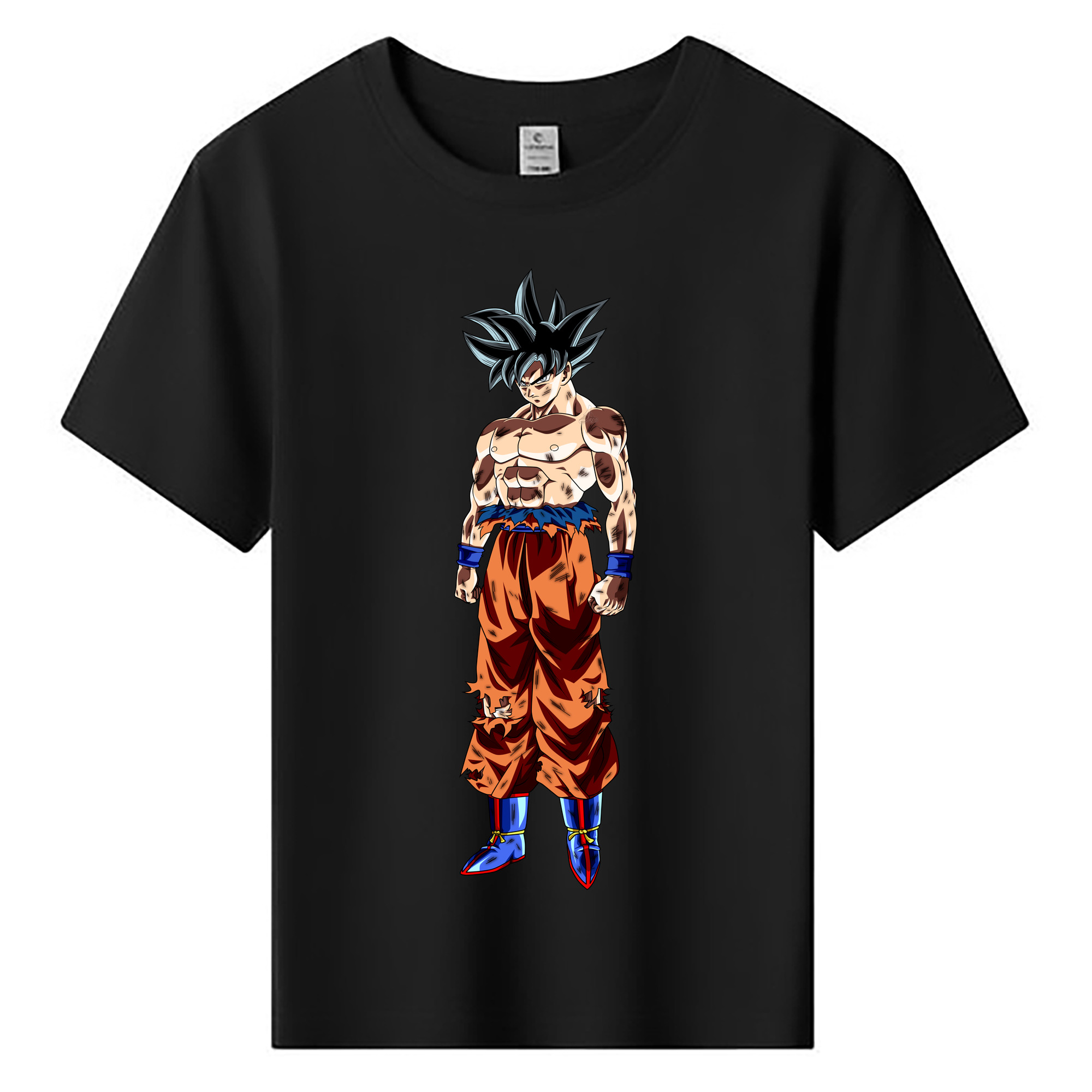 （画像用） ドラゴンボール 孫悟空（そん ごくう）Son Goku カカロット DRAGON BALL Kakarotto 綿100％キッズTシャツ（フロントプリント）