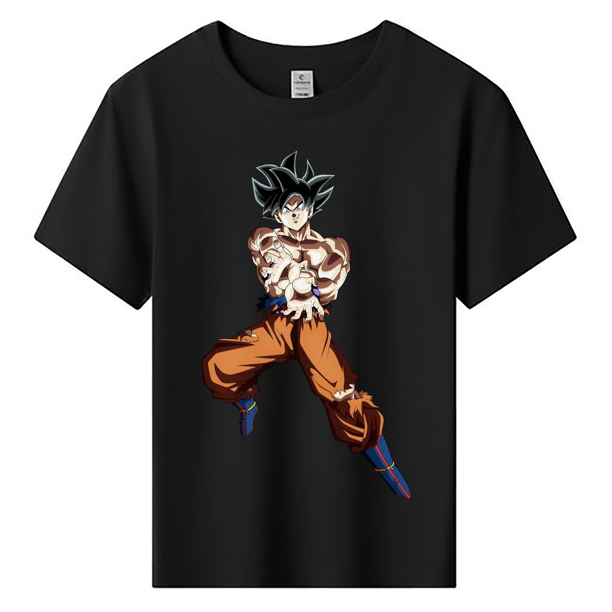 （画像用） ドラゴンボール 孫悟空（そん ごくう）Son Goku カカロット DRAGON BALL Kakarotto 綿100％キッズTシャツ（フロントプリント）