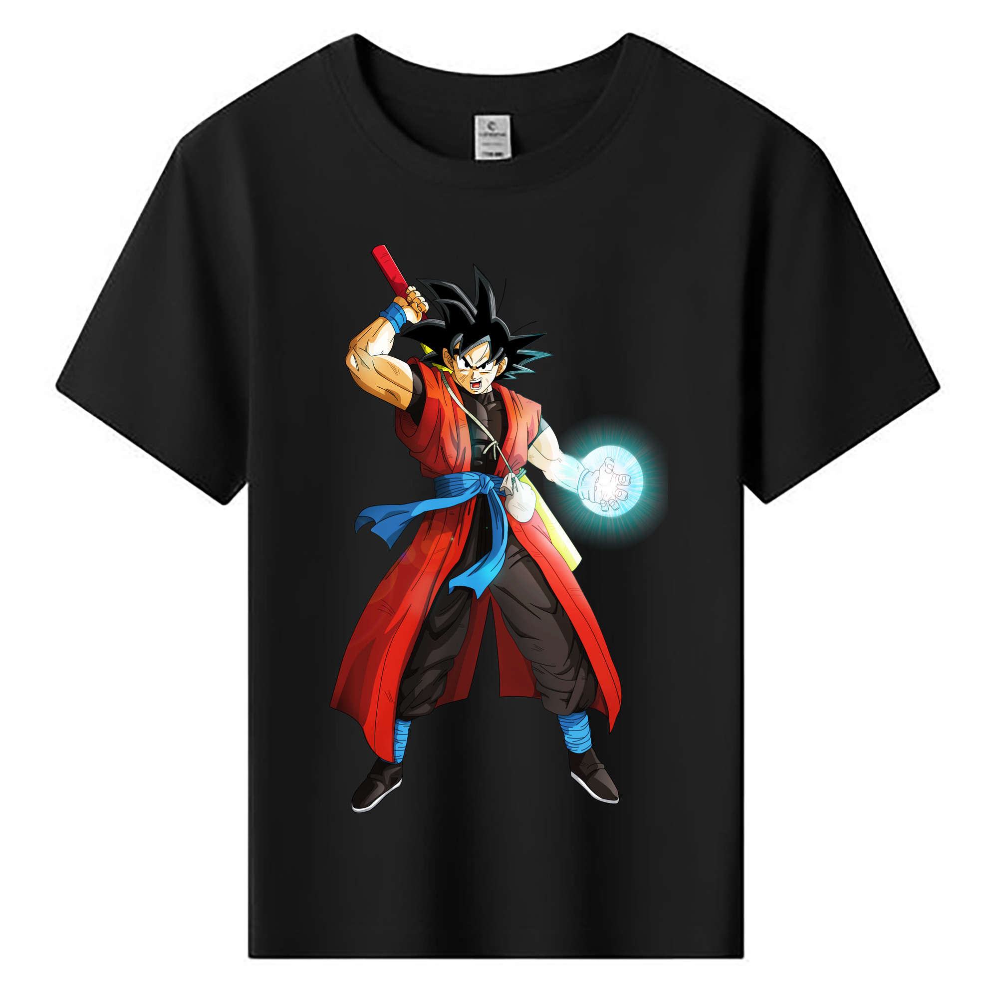 （画像用） ドラゴンボール 孫悟空（そん ごくう）Son Goku カカロット DRAGON BALL Kakarotto 綿100％キッズTシャツ（フロントプリント）