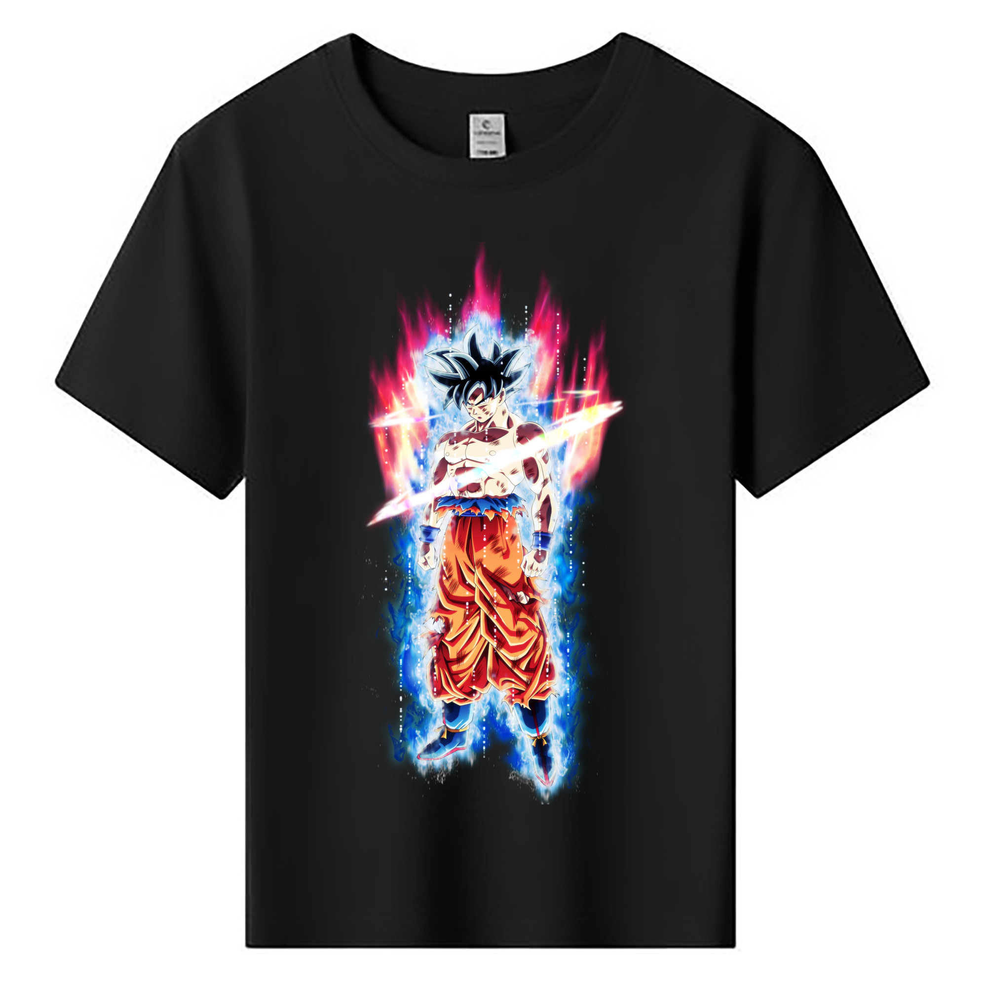 （画像用） ドラゴンボール 孫悟空（そん ごくう）Son Goku カカロット DRAGON BALL Kakarotto 綿100％キッズTシャツ（フロントプリント）