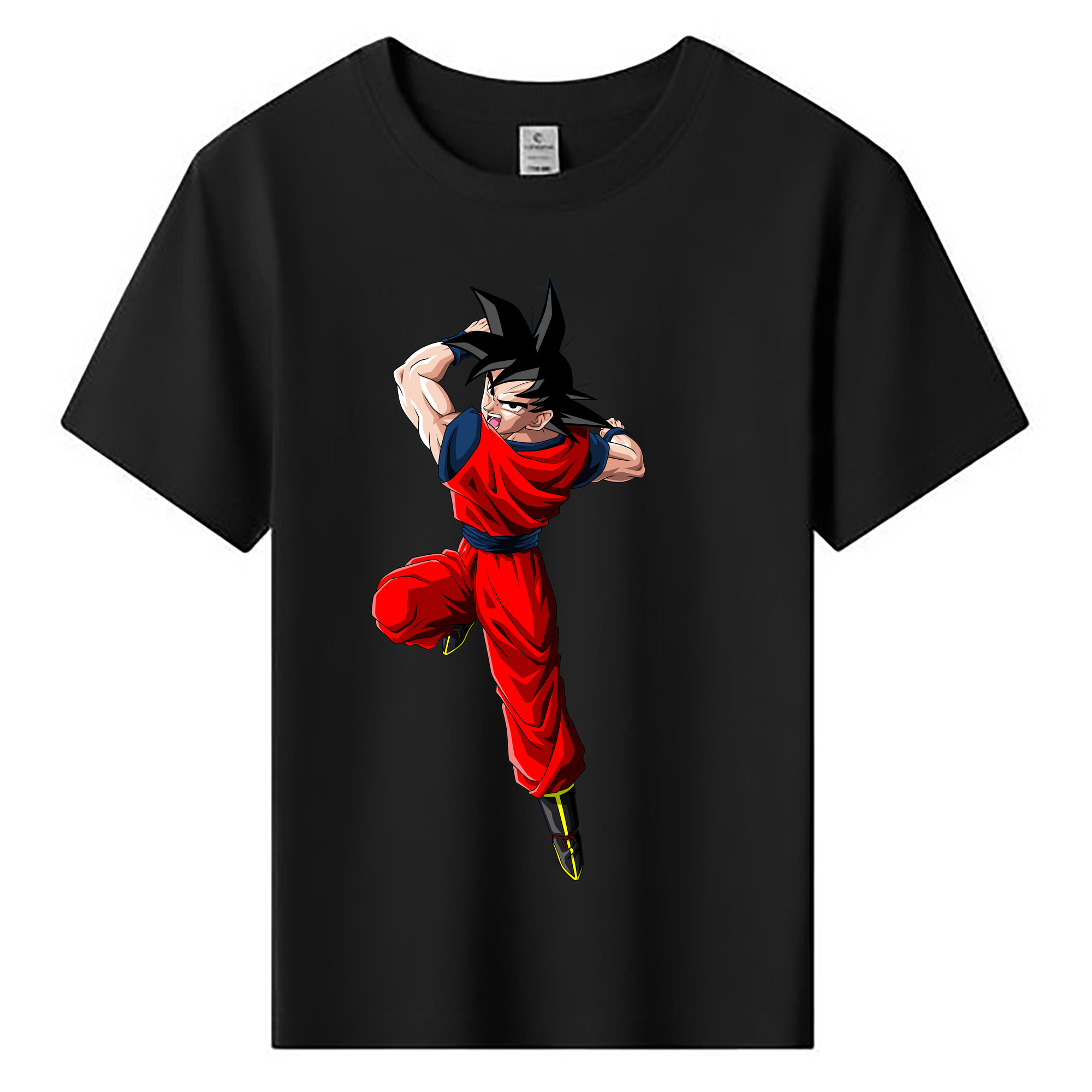 （画像用） ドラゴンボール 孫悟空（そん ごくう）Son Goku カカロット DRAGON BALL Kakarotto 綿100％キッズTシャツ（フロントプリント）