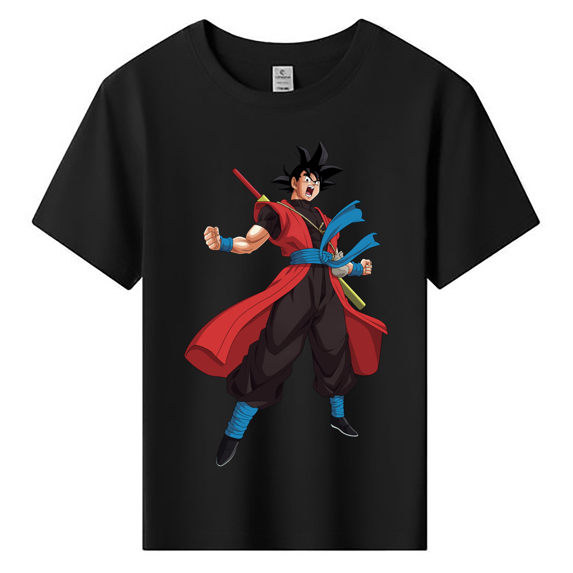 （画像用） ドラゴンボール 孫悟空（そん ごくう）Son Goku カカロット DRAGON BALL Kakarotto 綿100％キッズTシャツ（フロントプリント）