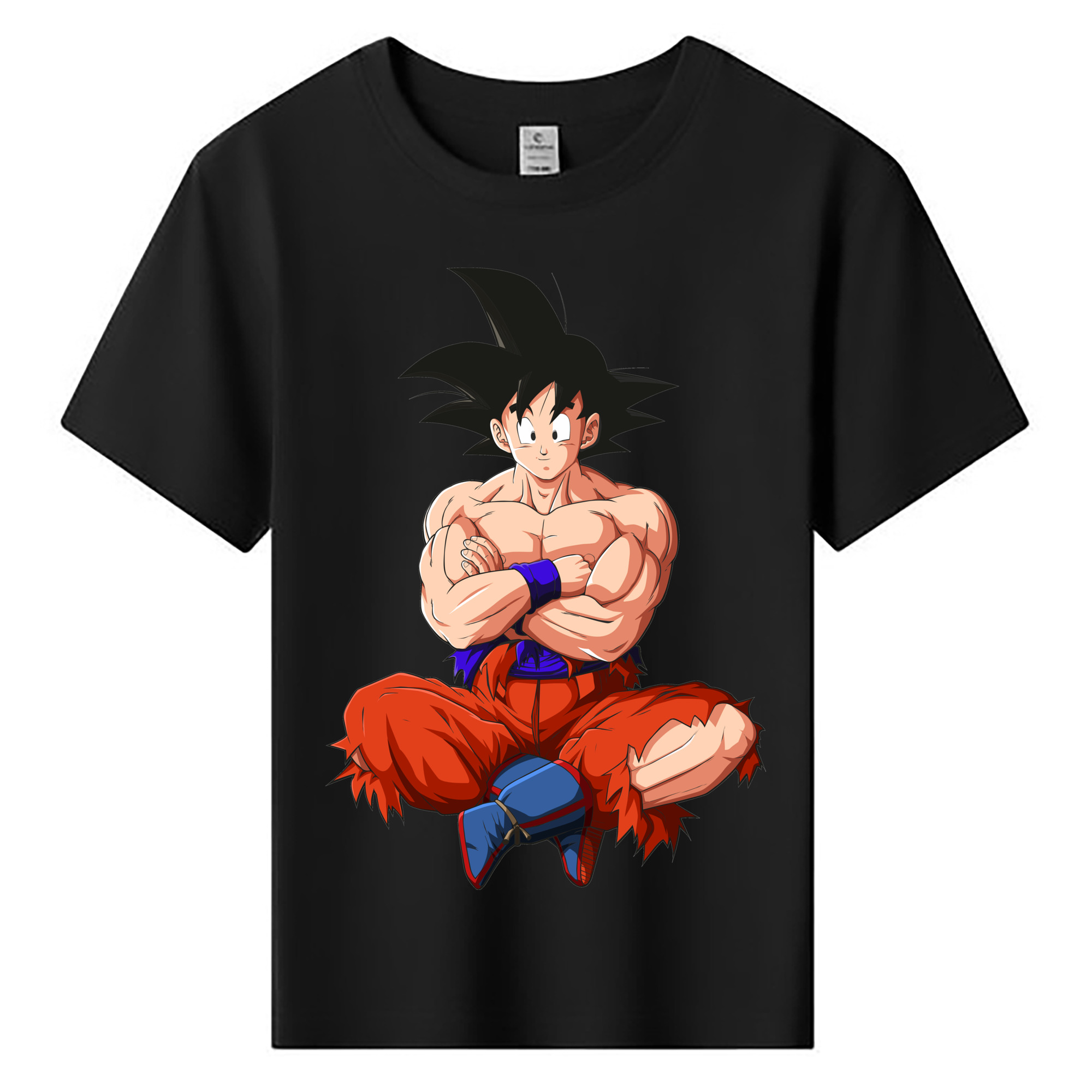 （画像用） ドラゴンボール 孫悟空（そん ごくう）Son Goku カカロット DRAGON BALL Kakarotto 綿100％キッズTシャツ（フロントプリント）