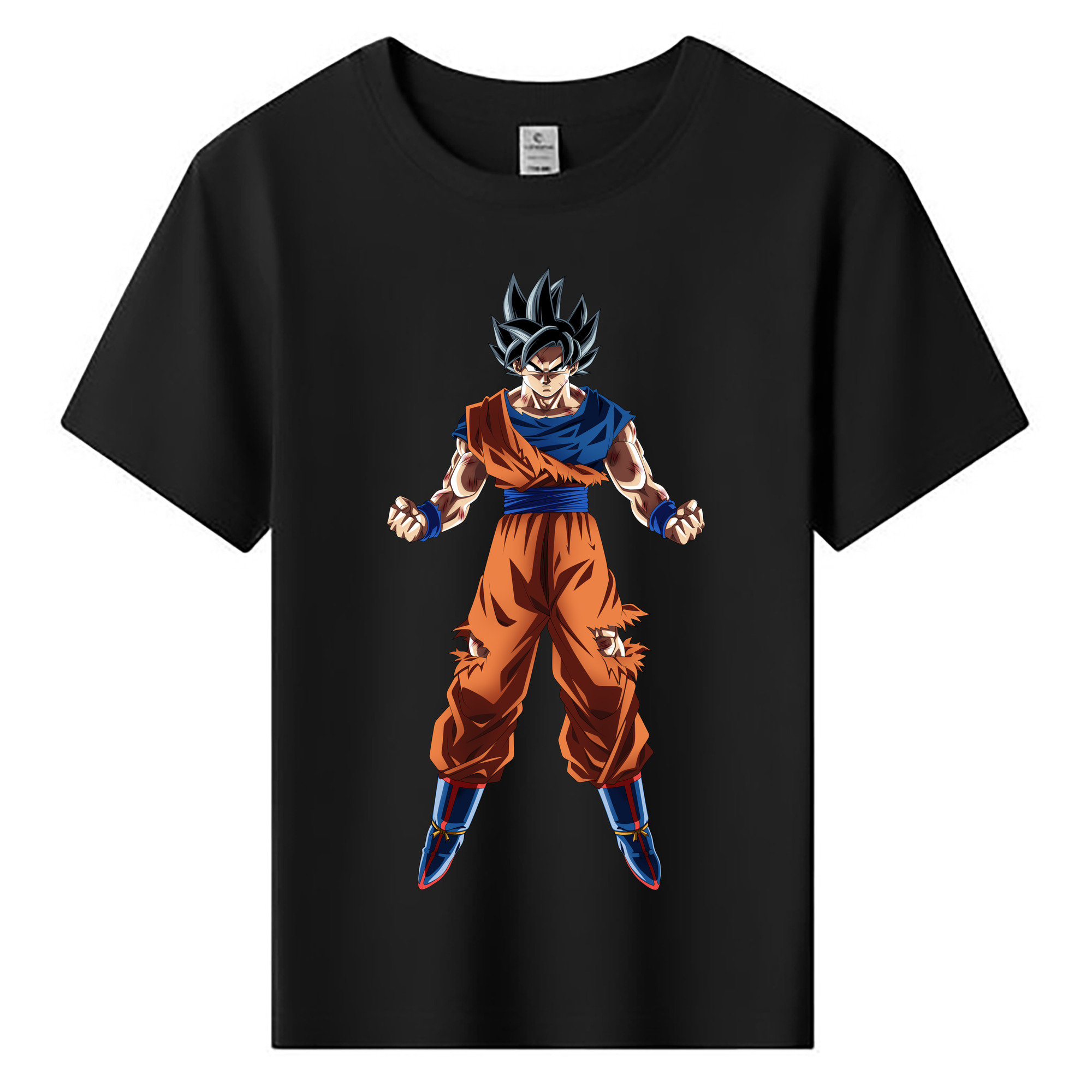 （画像用） ドラゴンボール 孫悟空（そん ごくう）Son Goku カカロット DRAGON BALL Kakarotto 綿100％キッズTシャツ（フロントプリント）