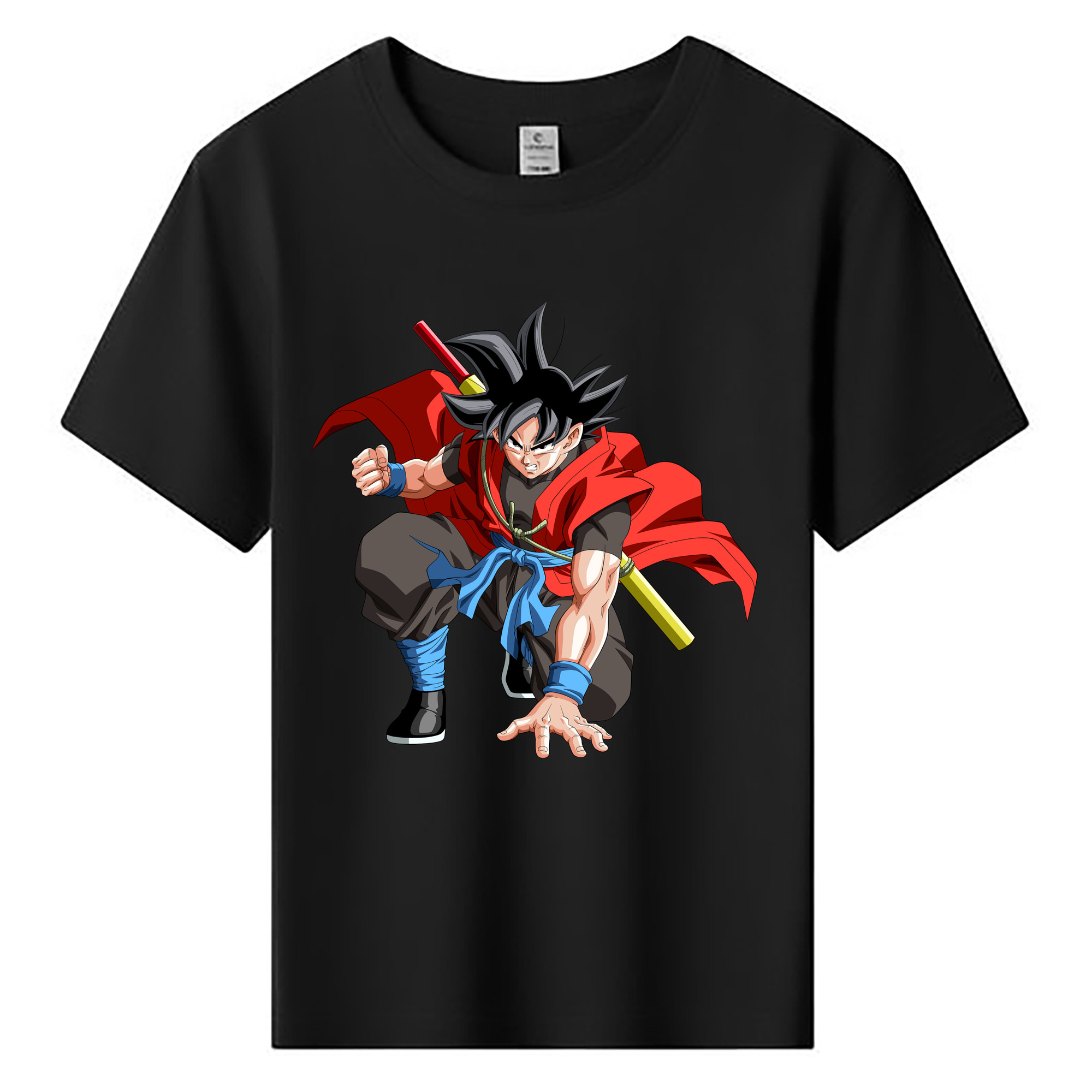 （画像用） ドラゴンボール 孫悟空（そん ごくう）Son Goku カカロット DRAGON BALL Kakarotto 綿100％キッズTシャツ（フロントプリント）