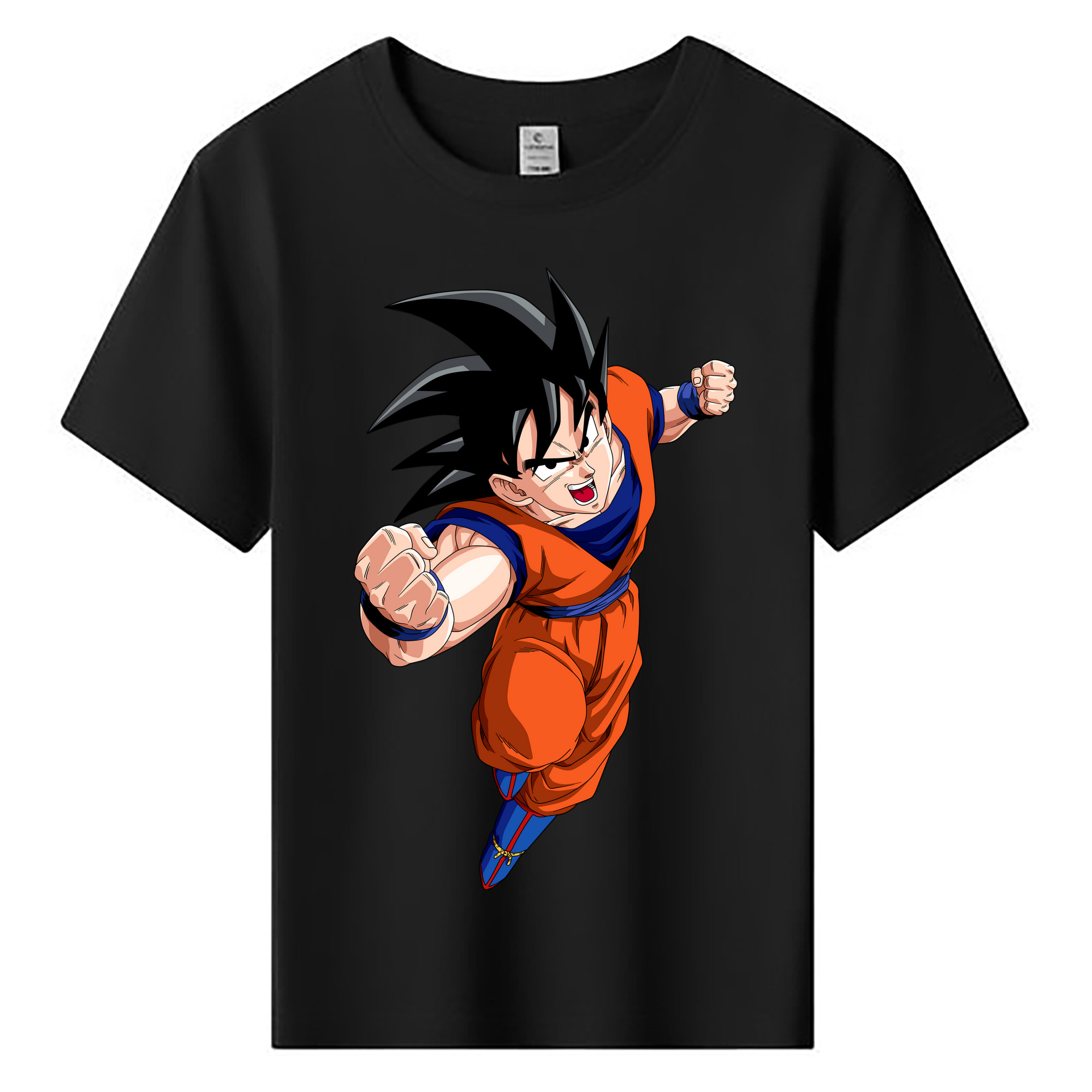 （画像用） ドラゴンボール 孫悟空（そん ごくう）Son Goku カカロット DRAGON BALL Kakarotto 綿100％キッズTシャツ（フロントプリント）