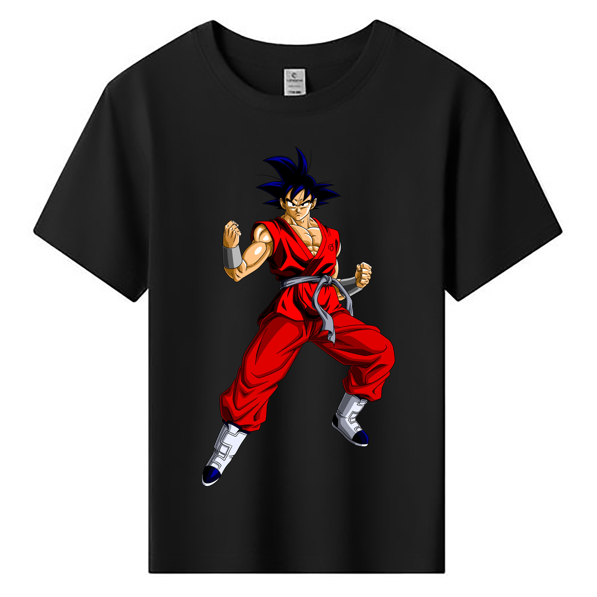（画像用） ドラゴンボール 孫悟空（そん ごくう）Son Goku カカロット DRAGON BALL Kakarotto 綿100％キッズTシャツ（フロントプリント）