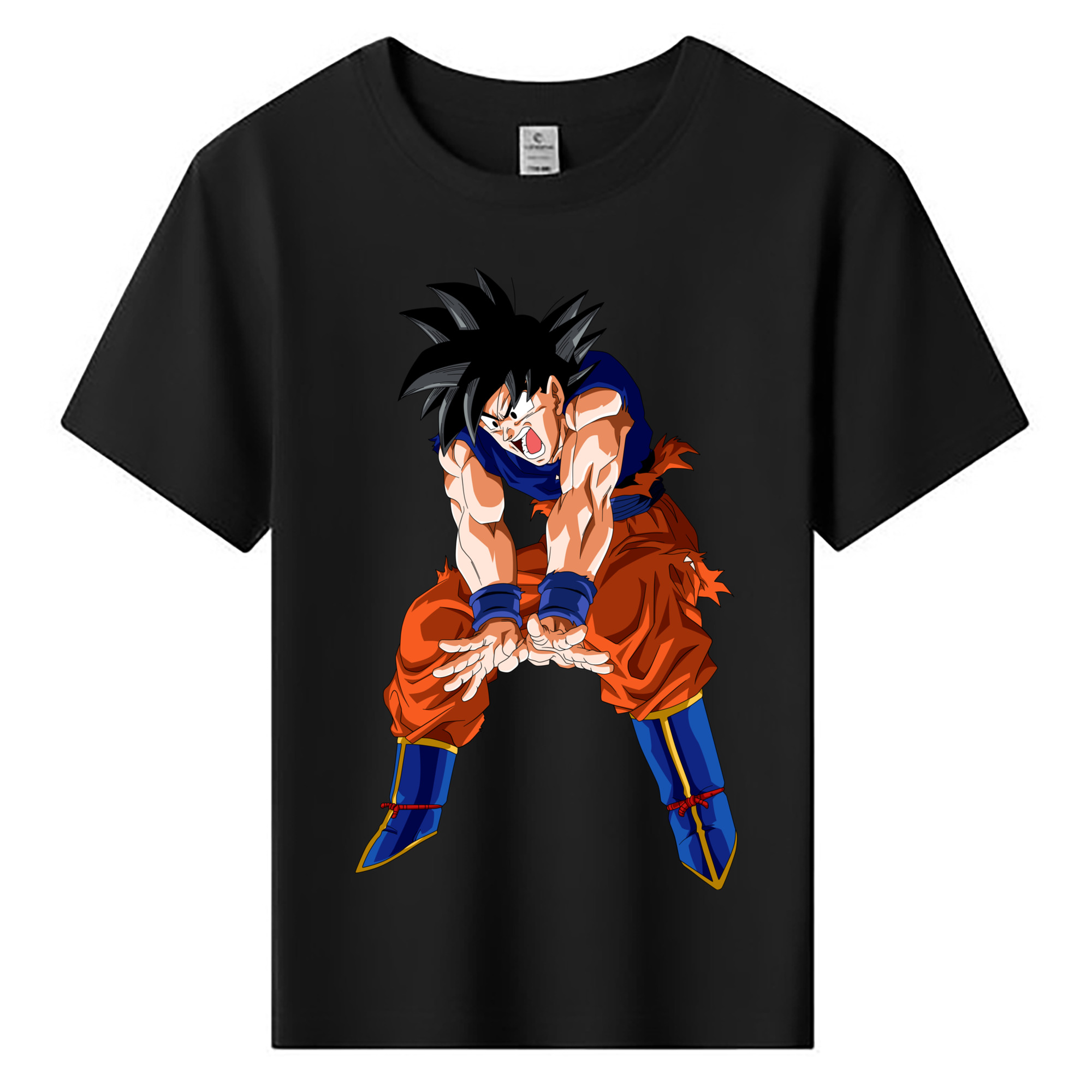（画像用） ドラゴンボール 孫悟空（そん ごくう）Son Goku カカロット DRAGON BALL Kakarotto 綿100％キッズTシャツ（フロントプリント）