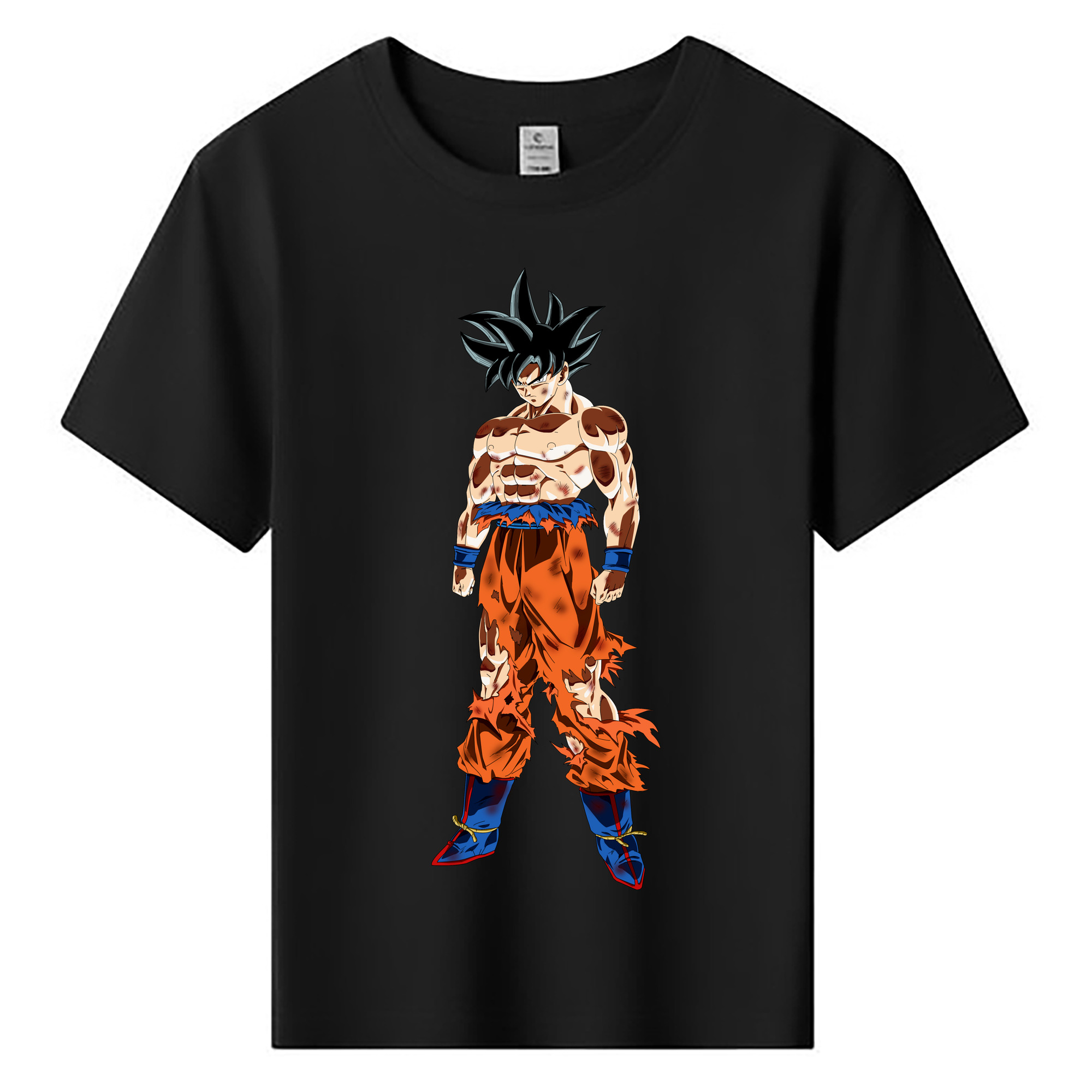 （画像用） ドラゴンボール 孫悟空（そん ごくう）Son Goku カカロット DRAGON BALL Kakarotto 綿100％キッズTシャツ（フロントプリント）