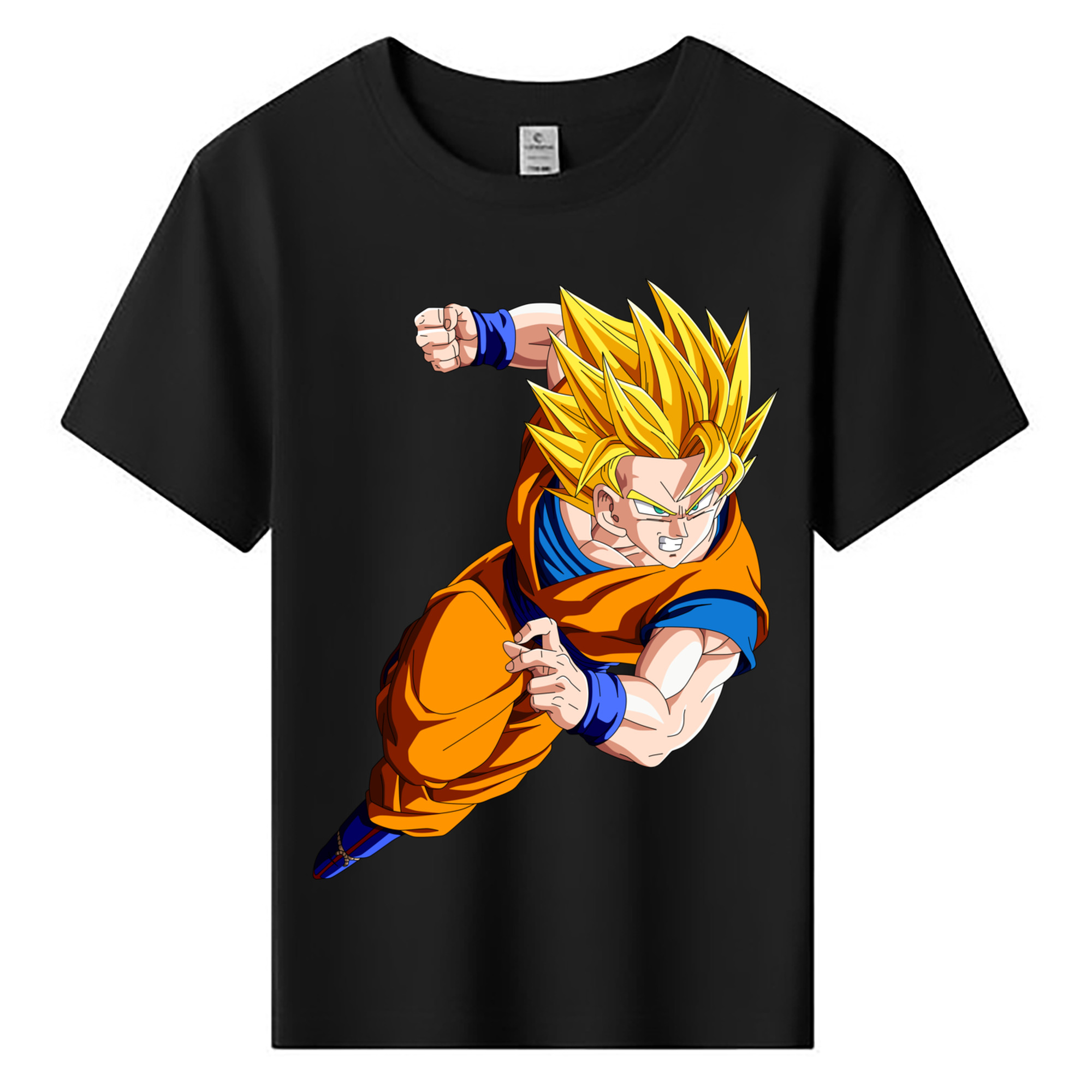 （画像用） ドラゴンボール 孫悟空（そん ごくう）Son Goku カカロット DRAGON BALL Kakarotto 綿100％キッズTシャツ（フロントプリント）