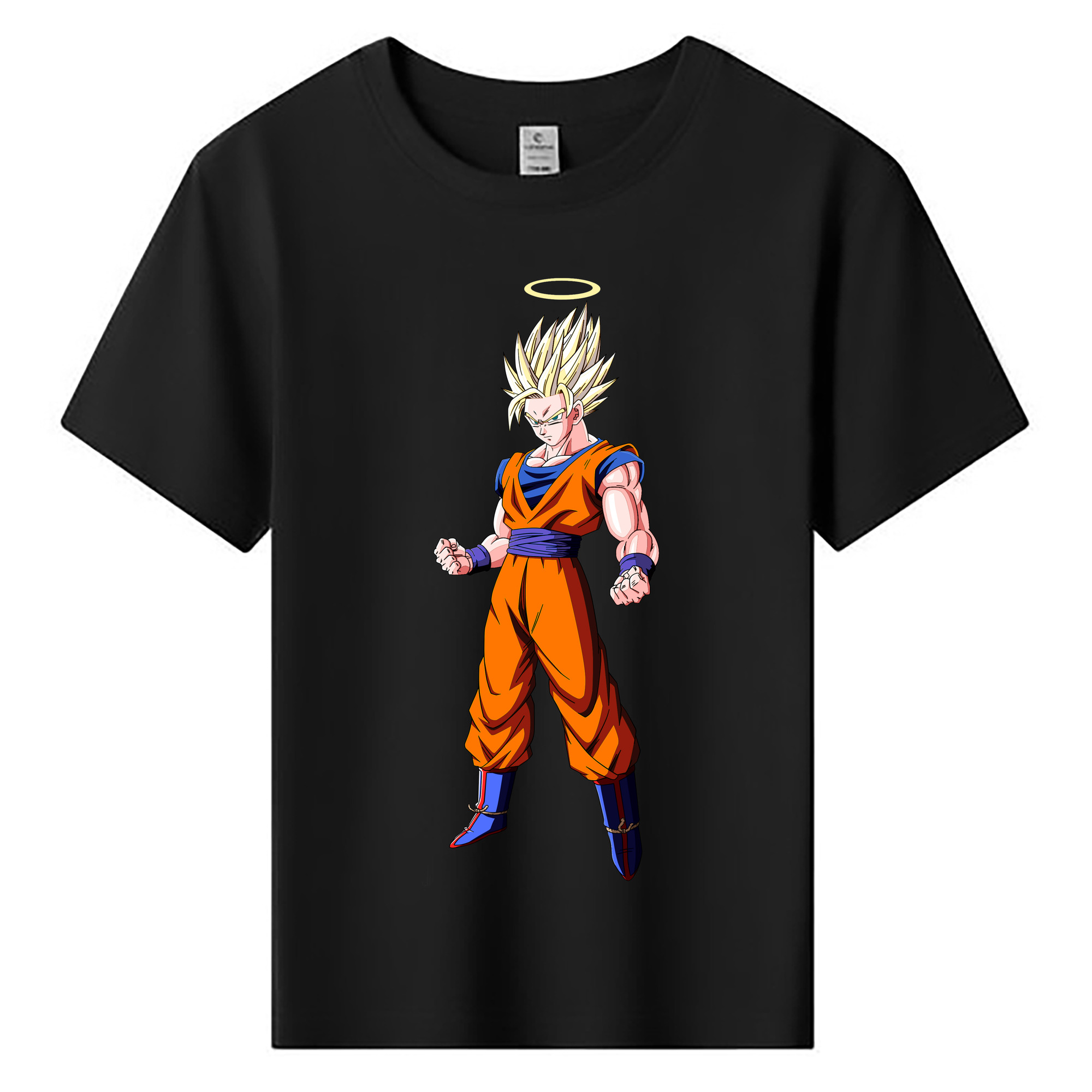 （画像用） ドラゴンボール 孫悟空（そん ごくう）Son Goku カカロット DRAGON BALL Kakarotto 綿100％キッズTシャツ（フロントプリント）