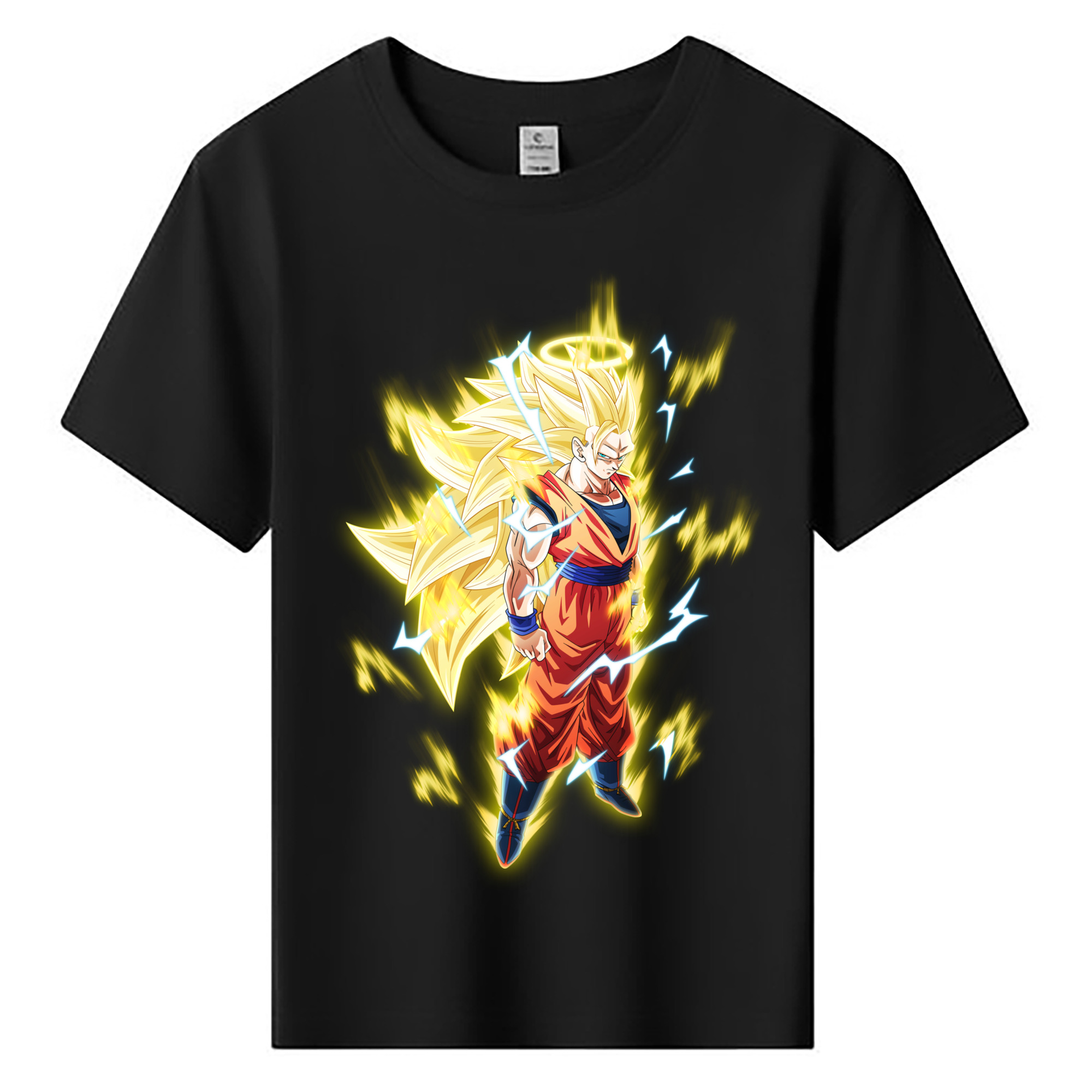 （画像用） ドラゴンボール 孫悟空（そん ごくう）Son Goku カカロット DRAGON BALL Kakarotto 綿100％キッズTシャツ（フロントプリント）