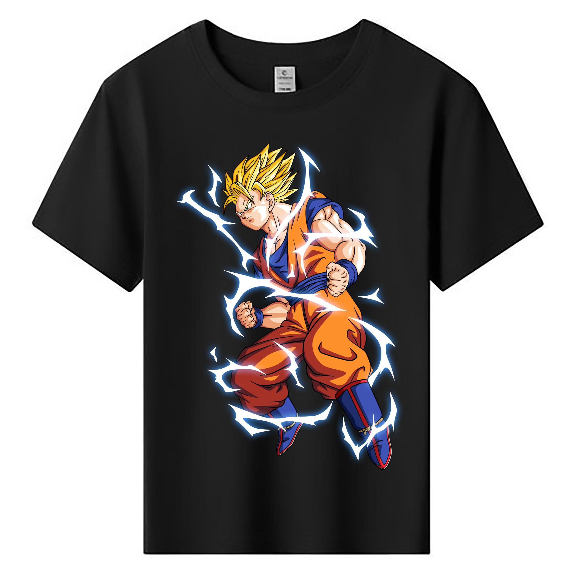 （画像用） ドラゴンボール 孫悟空（そん ごくう）Son Goku カカロット DRAGON BALL Kakarotto 綿100％キッズTシャツ（フロントプリント）