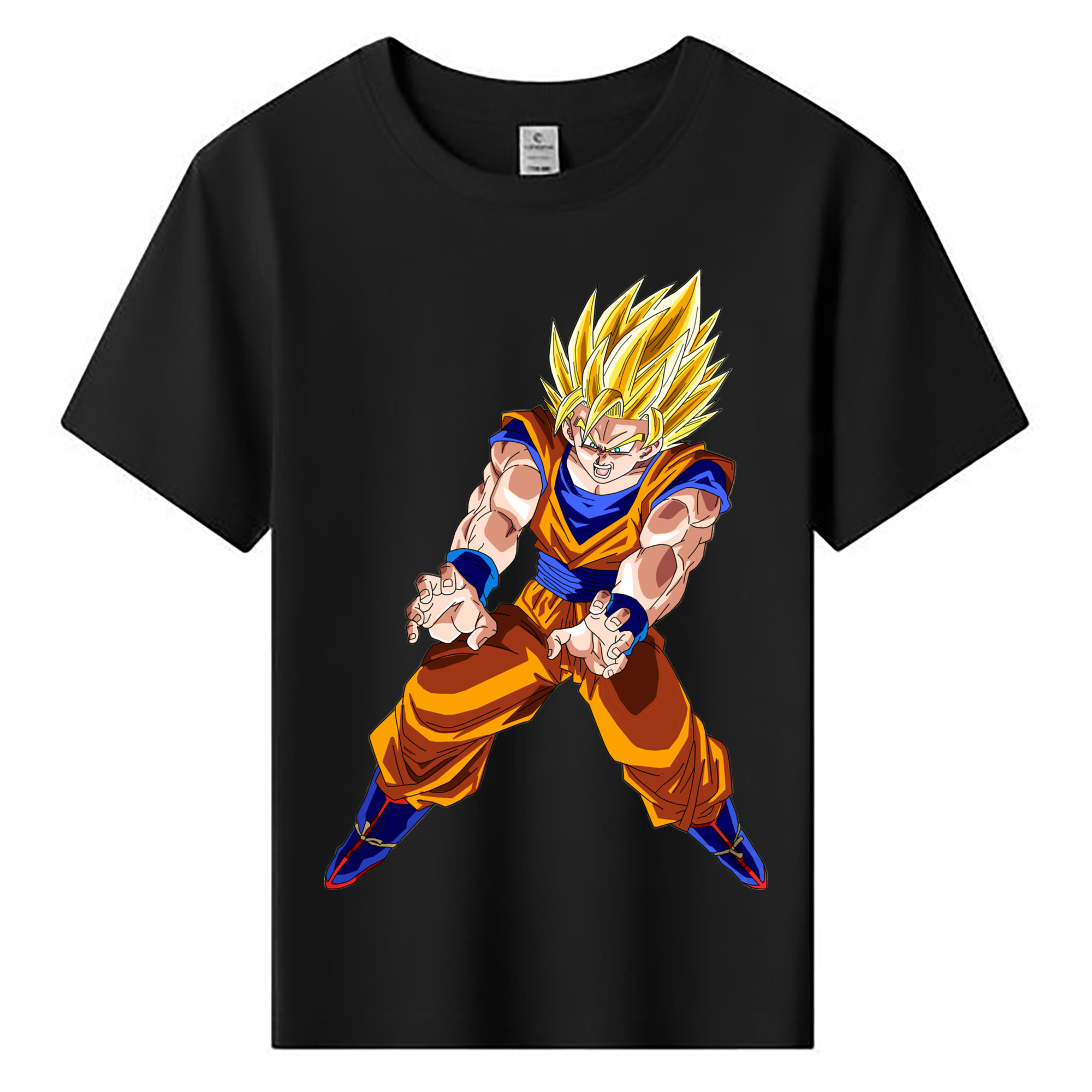 （画像用） ドラゴンボール 孫悟空（そん ごくう）Son Goku カカロット DRAGON BALL Kakarotto 綿100％キッズTシャツ（フロントプリント）