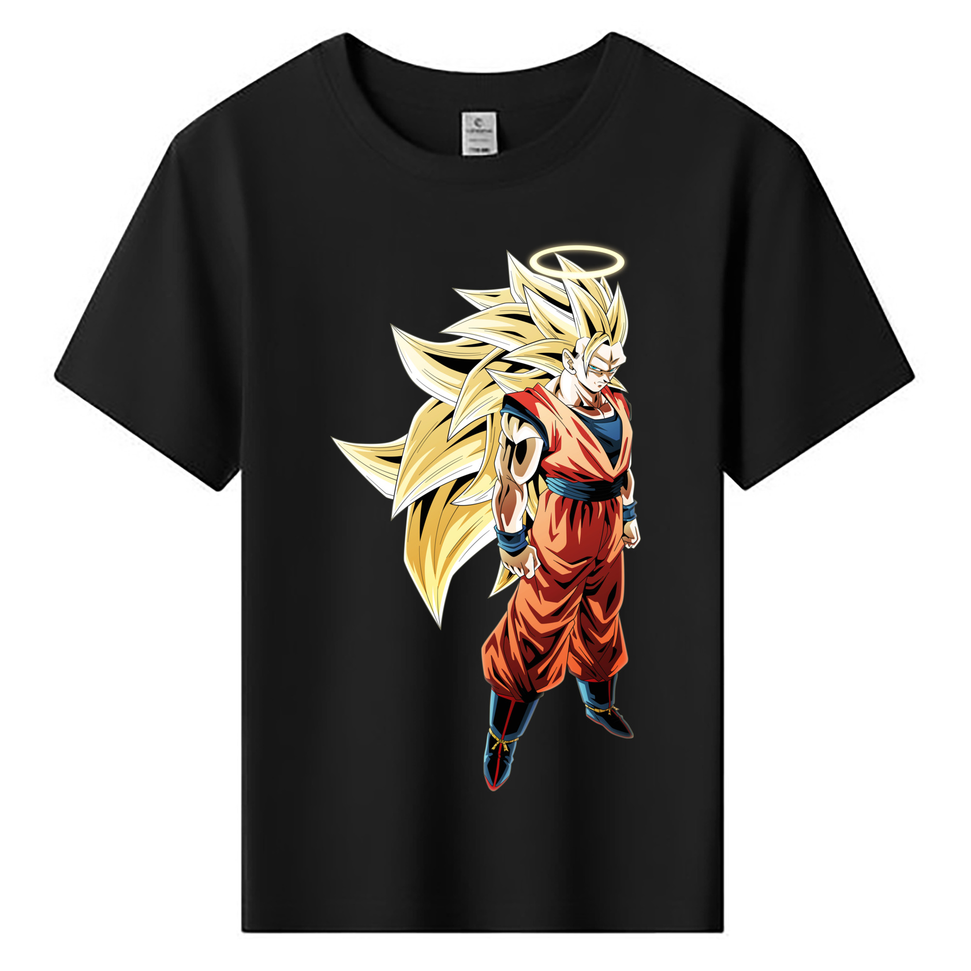 （画像用） ドラゴンボール 孫悟空（そん ごくう）Son Goku カカロット DRAGON BALL Kakarotto 綿100％キッズTシャツ（フロントプリント）