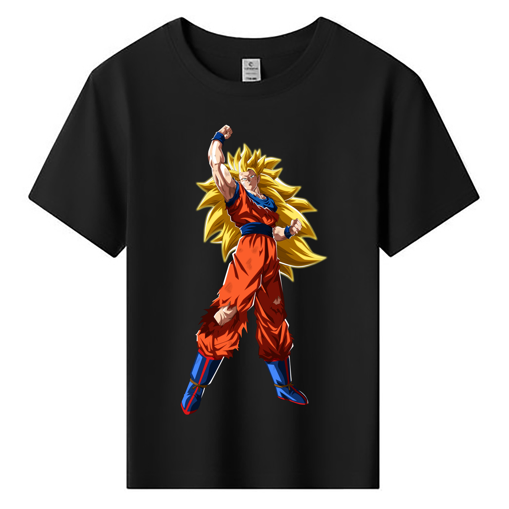 （画像用） ドラゴンボール 孫悟空（そん ごくう）Son Goku カカロット DRAGON BALL Kakarotto 綿100％キッズTシャツ（フロントプリント）
