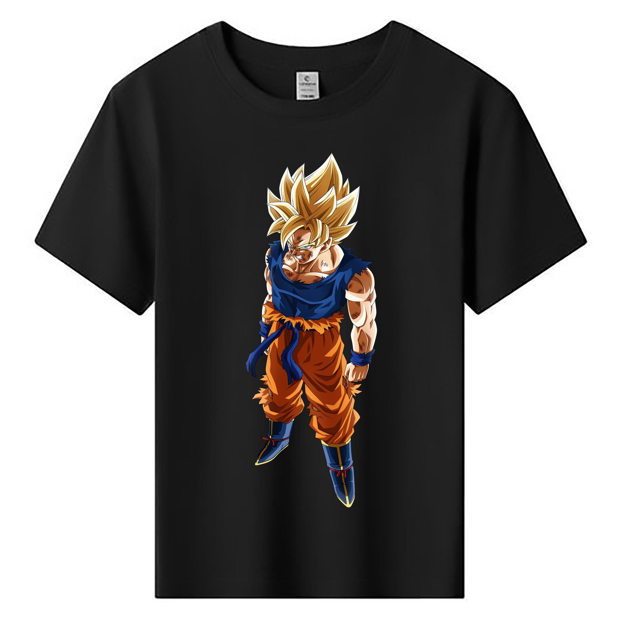 （画像用） ドラゴンボール 孫悟空（そん ごくう）Son Goku カカロット DRAGON BALL Kakarotto 綿100％キッズTシャツ（フロントプリント）