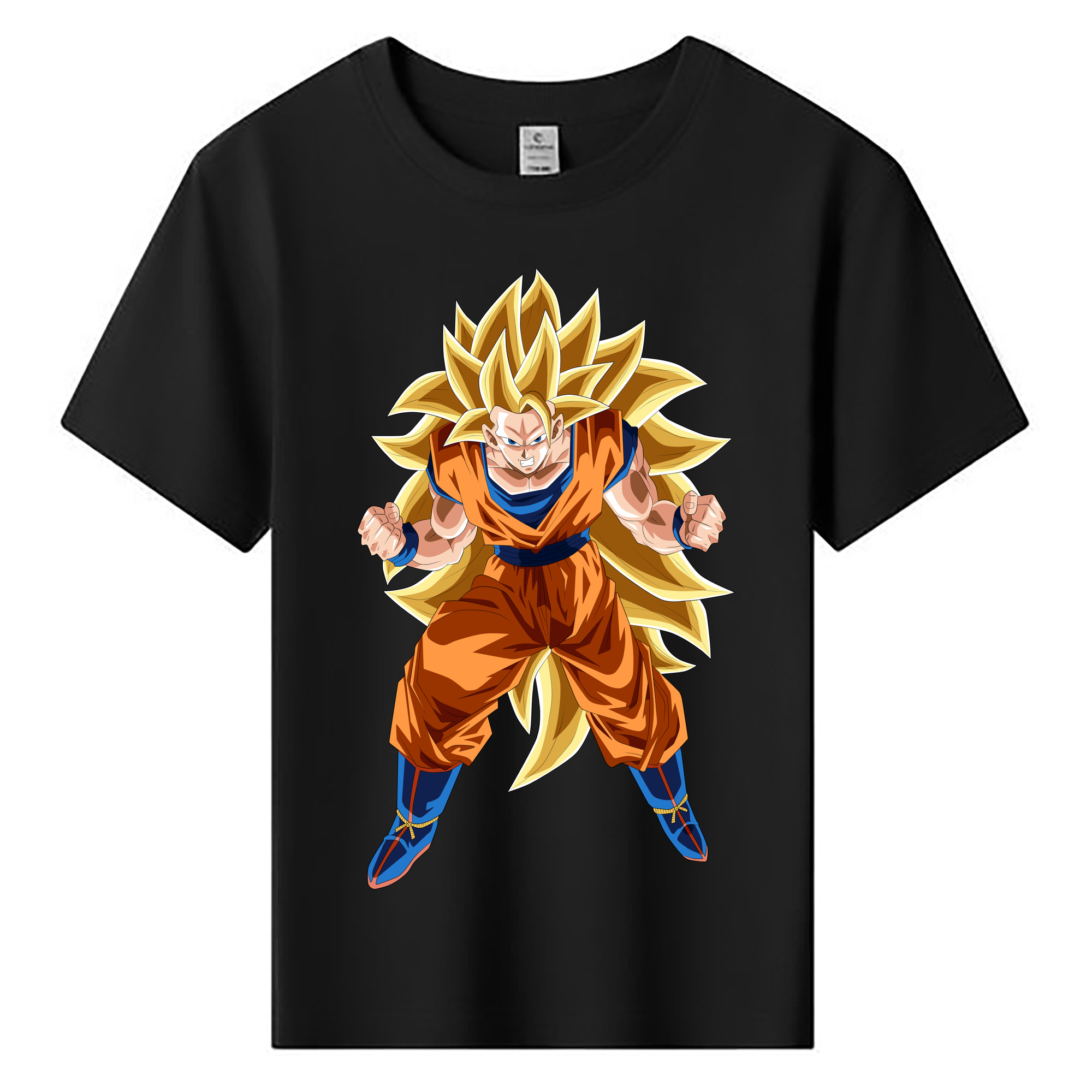 （画像用） ドラゴンボール 孫悟空（そん ごくう）Son Goku カカロット DRAGON BALL Kakarotto 綿100％キッズTシャツ（フロントプリント）