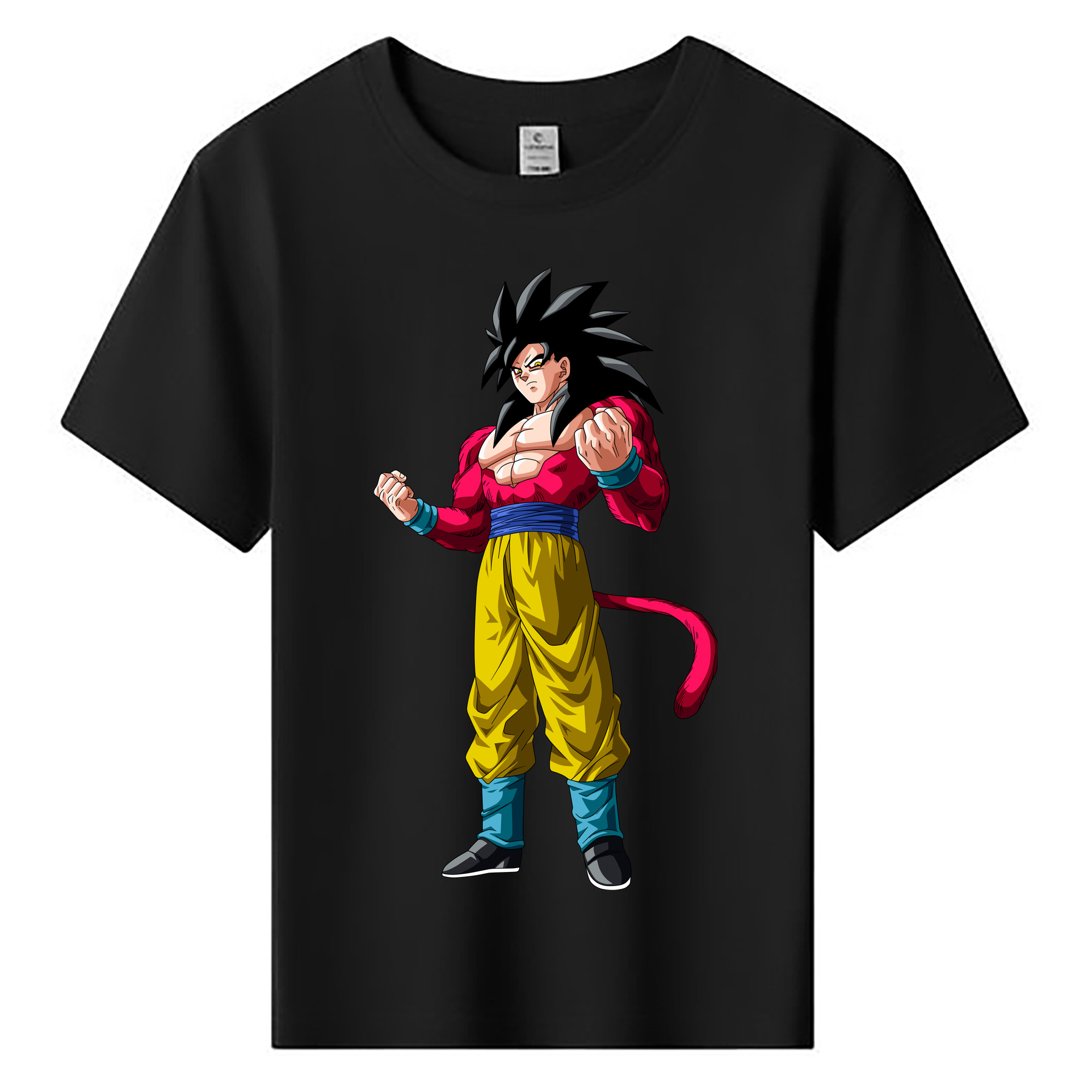 （画像用） ドラゴンボール 孫悟空（そん ごくう）Son Goku カカロット DRAGON BALL Kakarotto 綿100％キッズTシャツ（フロントプリント）