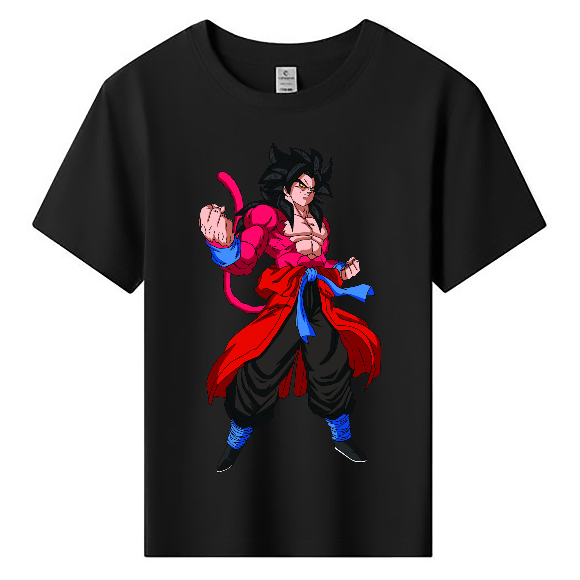 （画像用） ドラゴンボール 孫悟空（そん ごくう）Son Goku カカロット DRAGON BALL Kakarotto 綿100％キッズTシャツ（フロントプリント）