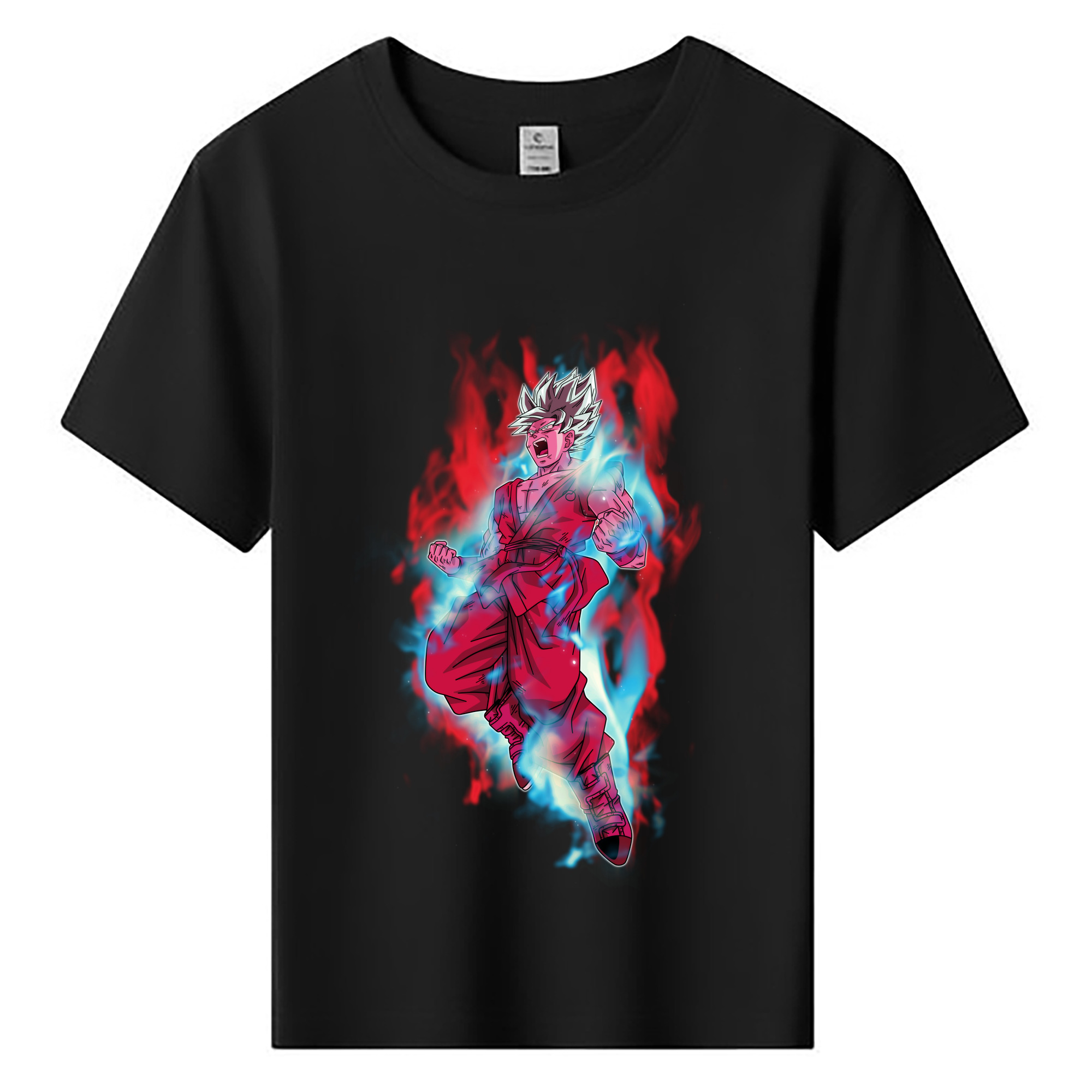 （画像用） ドラゴンボール 孫悟空（そん ごくう）Son Goku カカロット DRAGON BALL Kakarotto 綿100％キッズTシャツ（フロントプリント）