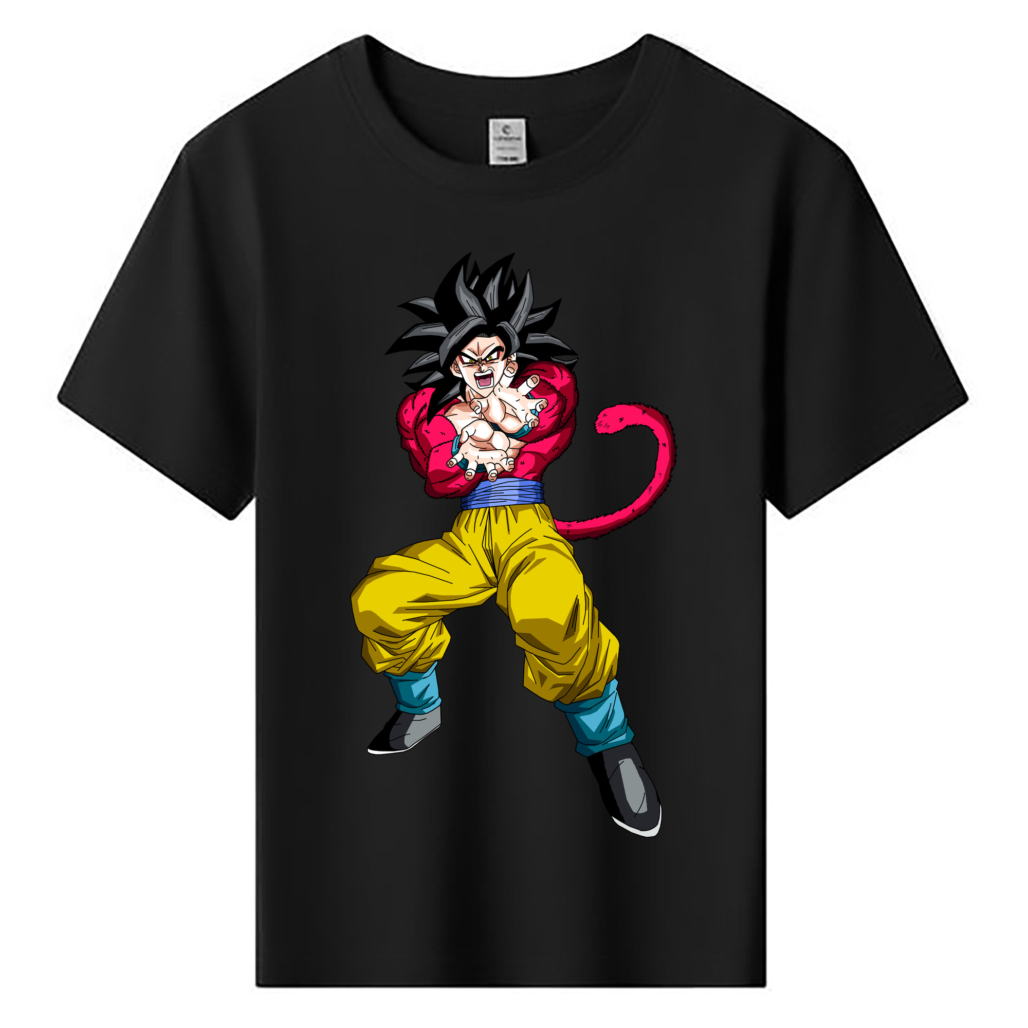 （画像用） ドラゴンボール 孫悟空（そん ごくう）Son Goku カカロット DRAGON BALL Kakarotto 綿100％キッズTシャツ（フロントプリント）