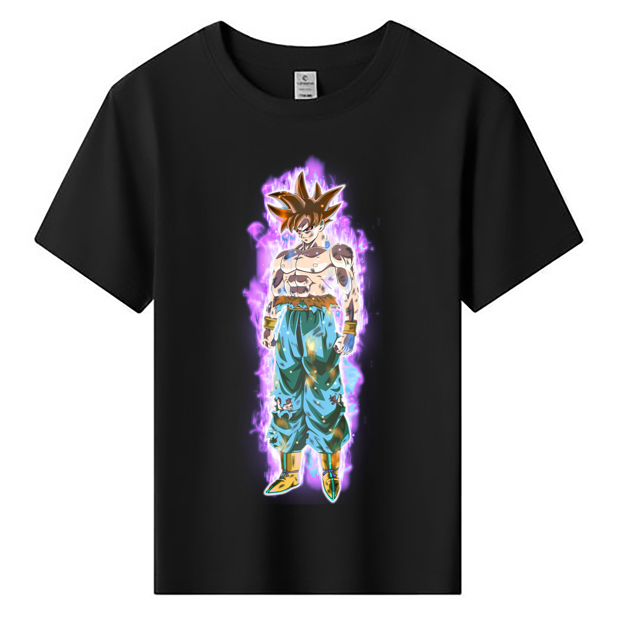 （画像用） ドラゴンボール 孫悟空（そん ごくう）Son Goku カカロット DRAGON BALL Kakarotto 綿100％キッズTシャツ（フロントプリント）
