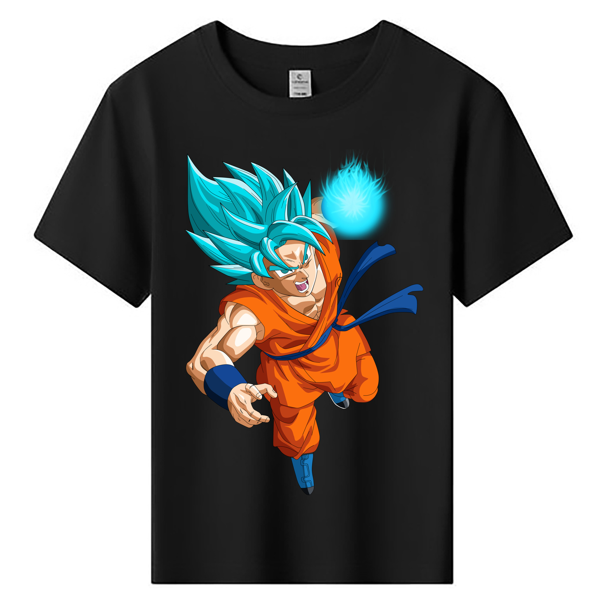 （画像用） ドラゴンボール 孫悟空（そん ごくう）Son Goku カカロット DRAGON BALL Kakarotto 綿100％キッズTシャツ（フロントプリント）
