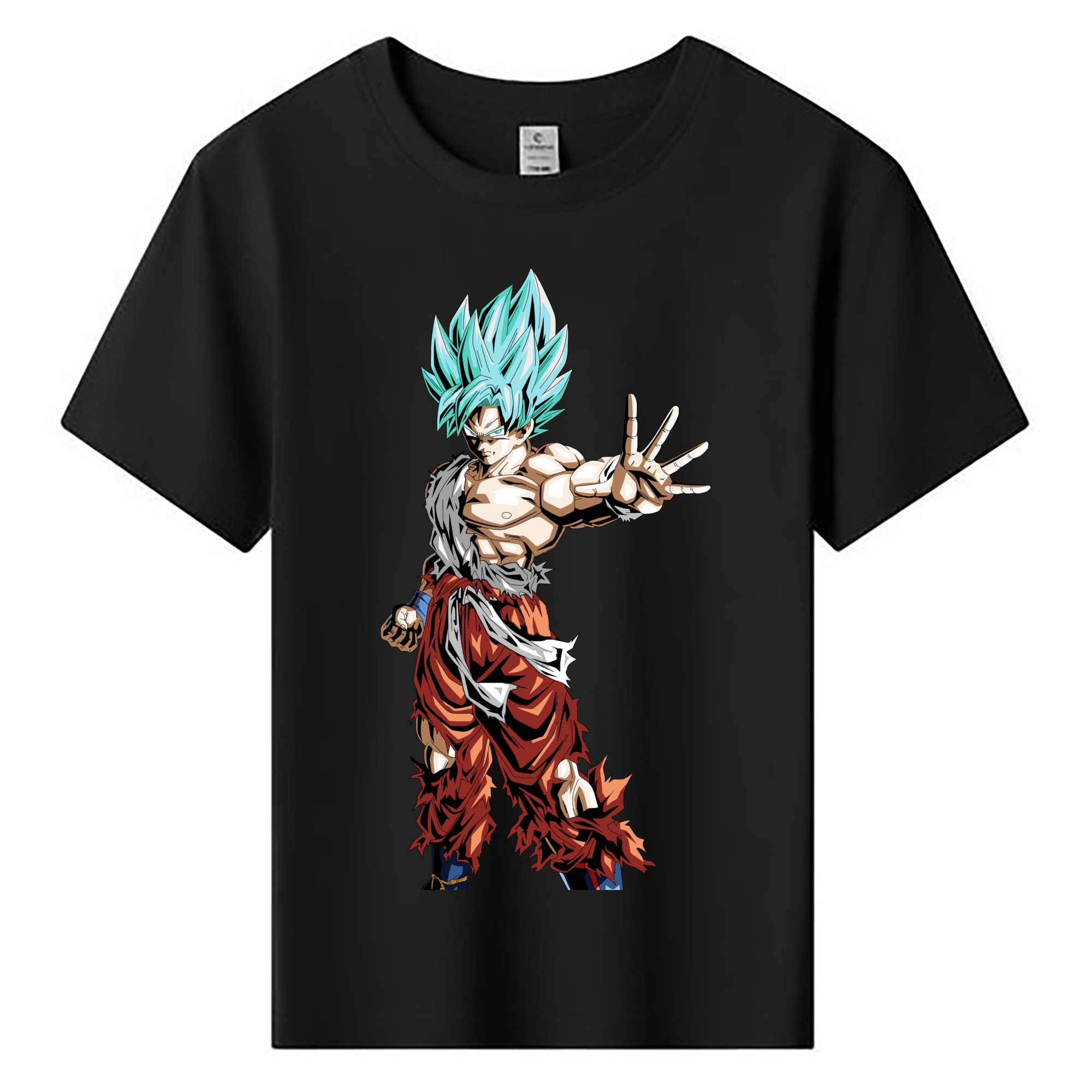（画像用） ドラゴンボール 孫悟空（そん ごくう）Son Goku カカロット DRAGON BALL Kakarotto 綿100％キッズTシャツ（フロントプリント）