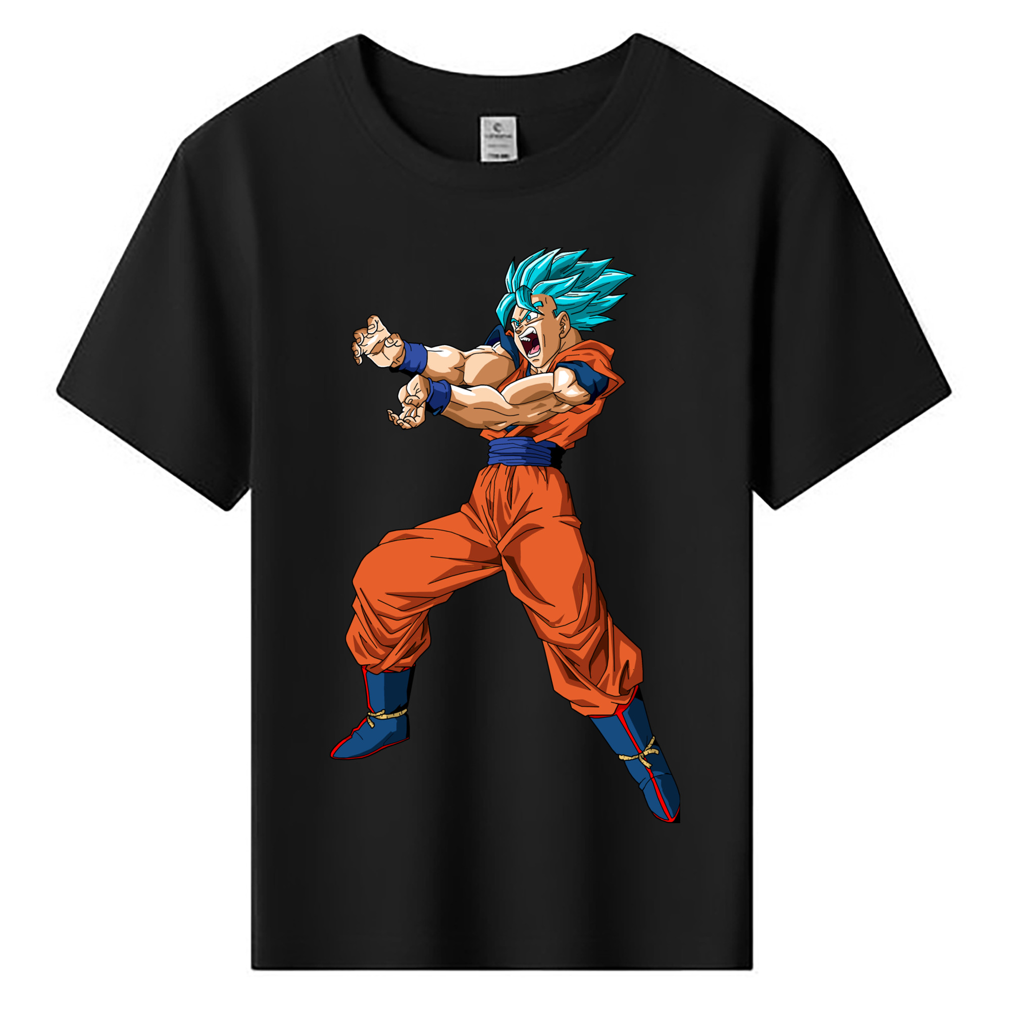 （画像用） ドラゴンボール 孫悟空（そん ごくう）Son Goku カカロット DRAGON BALL Kakarotto 綿100％キッズTシャツ（フロントプリント）
