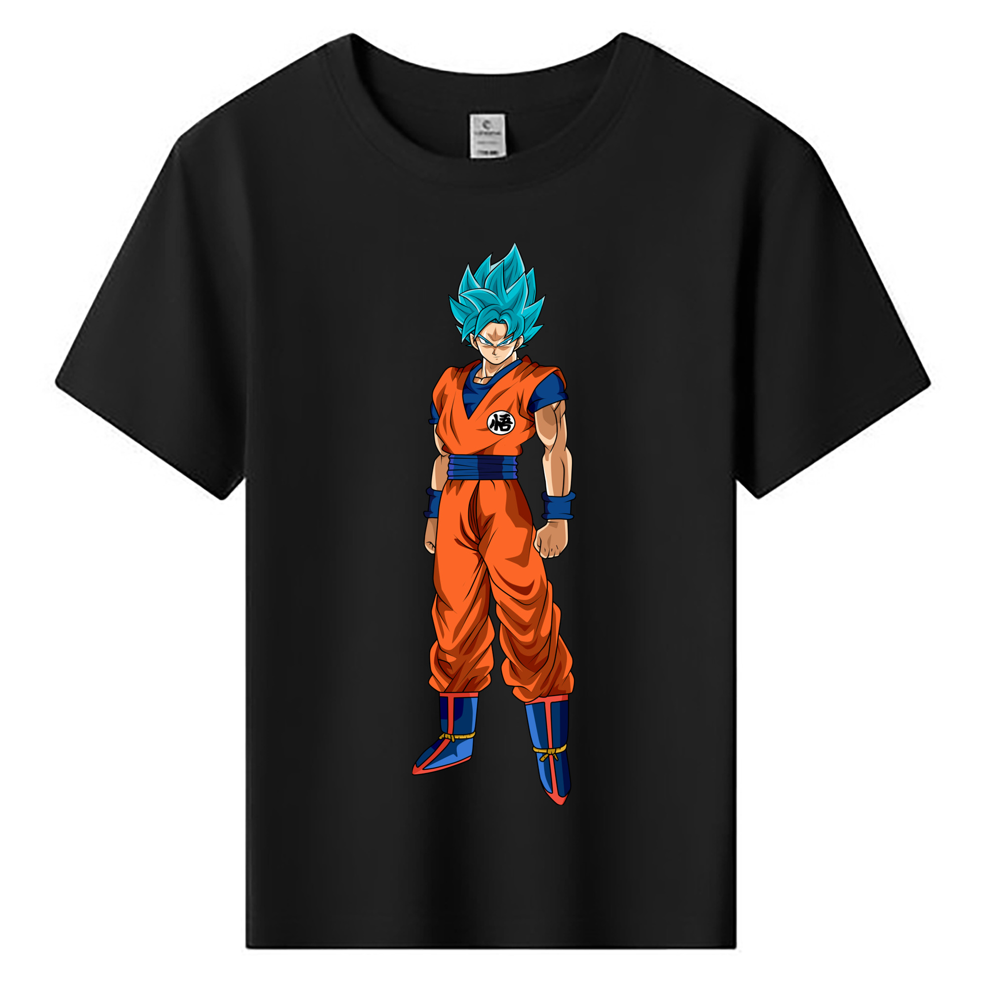 （画像用） ドラゴンボール 孫悟空（そん ごくう）Son Goku カカロット DRAGON BALL Kakarotto 綿100％キッズTシャツ（フロントプリント）