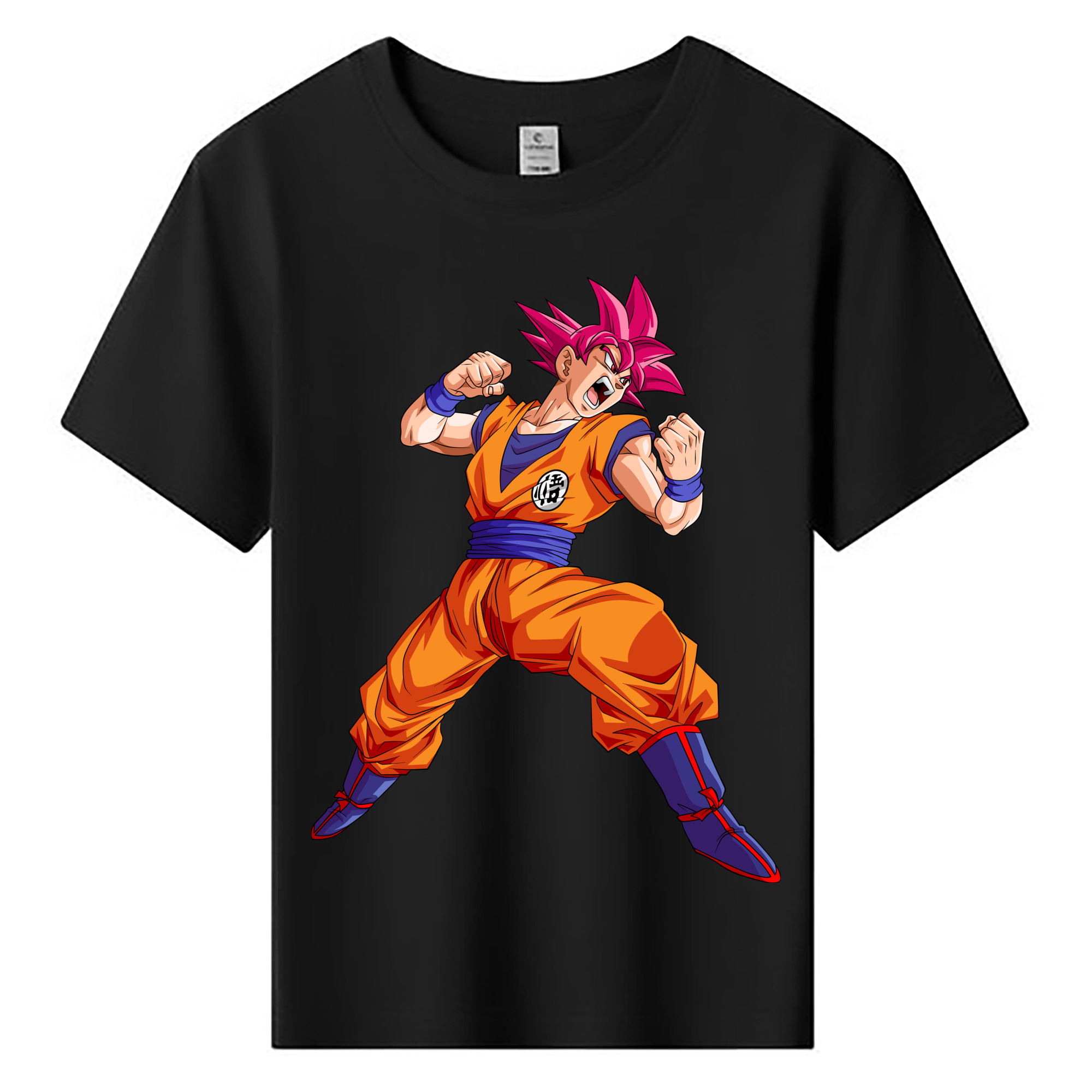 （画像用） ドラゴンボール 孫悟空（そん ごくう）Son Goku カカロット DRAGON BALL Kakarotto 綿100％キッズTシャツ（フロントプリント）