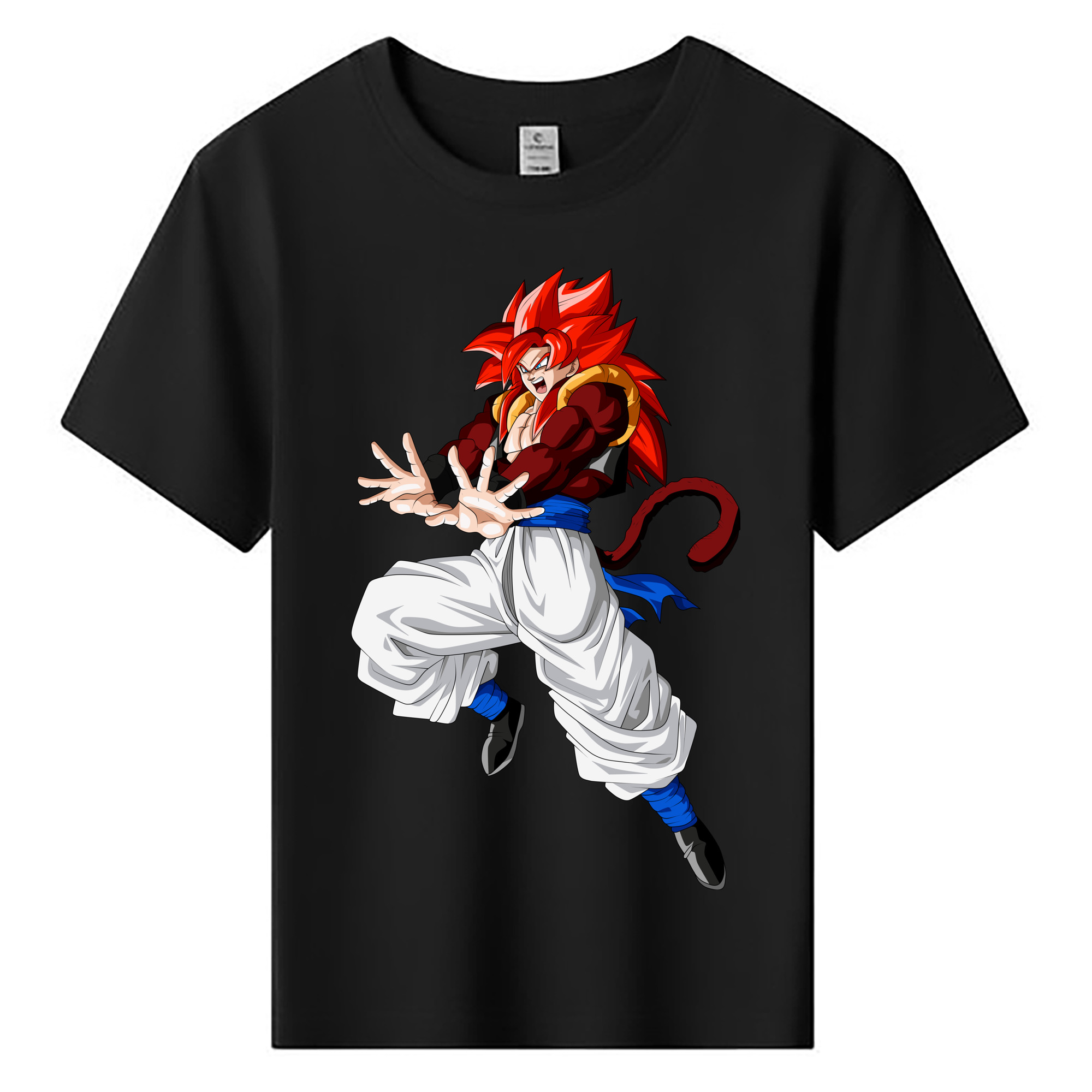 （画像用） ドラゴンボール 孫悟空（そん ごくう）Son Goku カカロット DRAGON BALL Kakarotto 綿100％キッズTシャツ（フロントプリント）