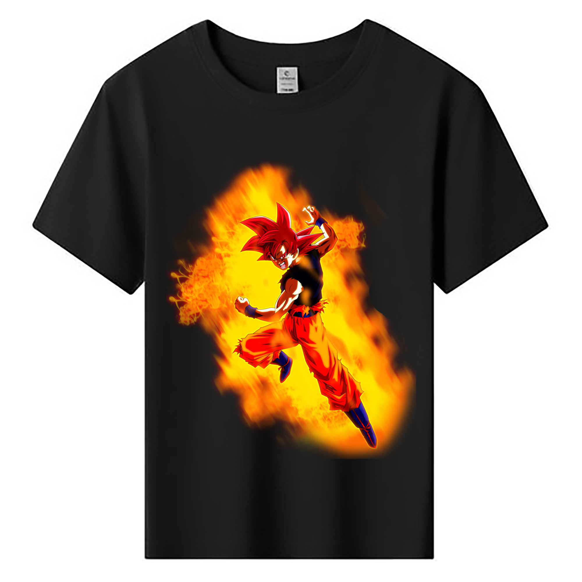 （画像用） ドラゴンボール 孫悟空（そん ごくう）Son Goku カカロット DRAGON BALL Kakarotto 綿100％キッズTシャツ（フロントプリント）