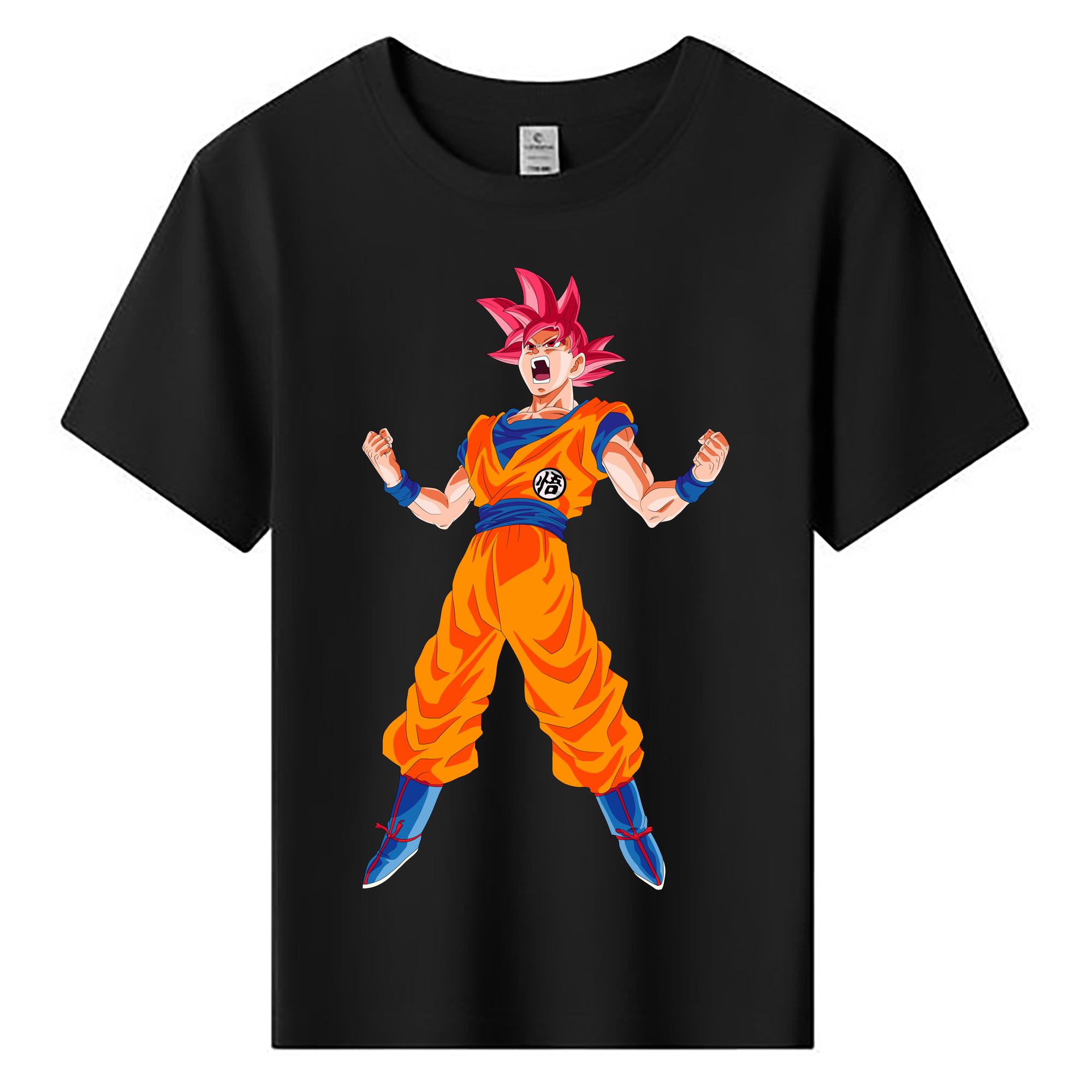 （画像用） ドラゴンボール 孫悟空（そん ごくう）Son Goku カカロット DRAGON BALL Kakarotto 綿100％キッズTシャツ（フロントプリント）