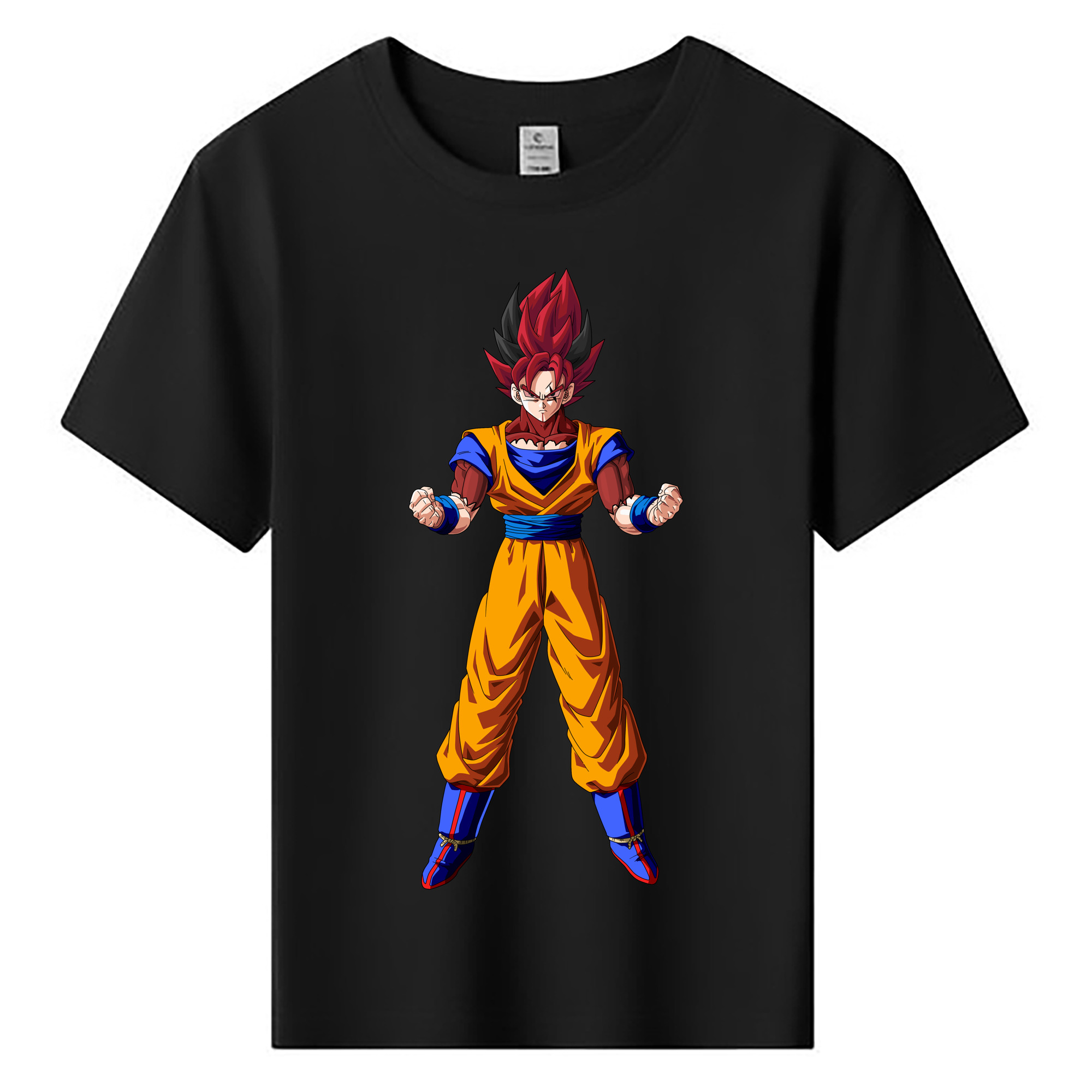 （画像用） ドラゴンボール 孫悟空（そん ごくう）Son Goku カカロット DRAGON BALL Kakarotto 綿100％キッズTシャツ（フロントプリント）
