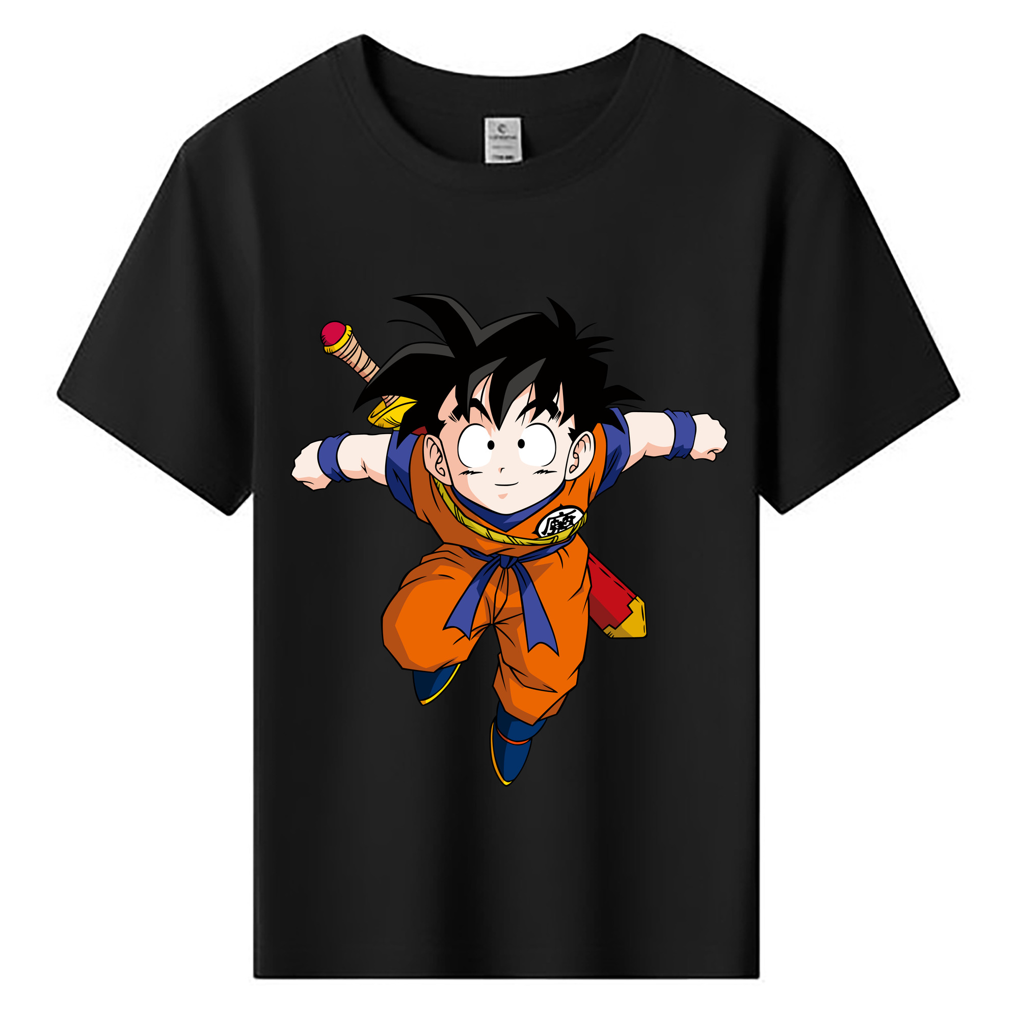 （画像用） ドラゴンボール 孫悟空（そん ごくう）Son Goku カカロット DRAGON BALL Kakarotto 綿100％キッズTシャツ（フロントプリント）