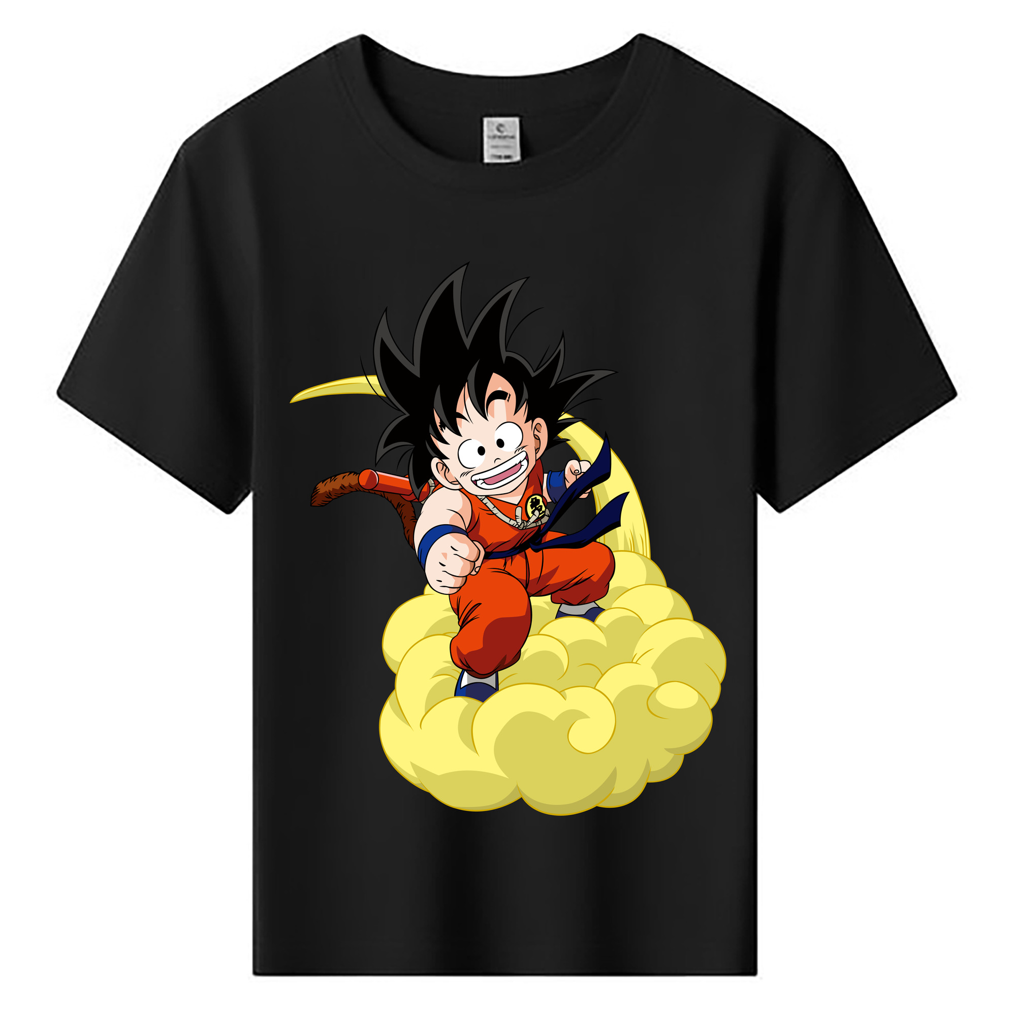 （画像用） ドラゴンボール 孫悟空（そん ごくう）Son Goku カカロット DRAGON BALL Kakarotto 綿100％キッズTシャツ（フロントプリント）