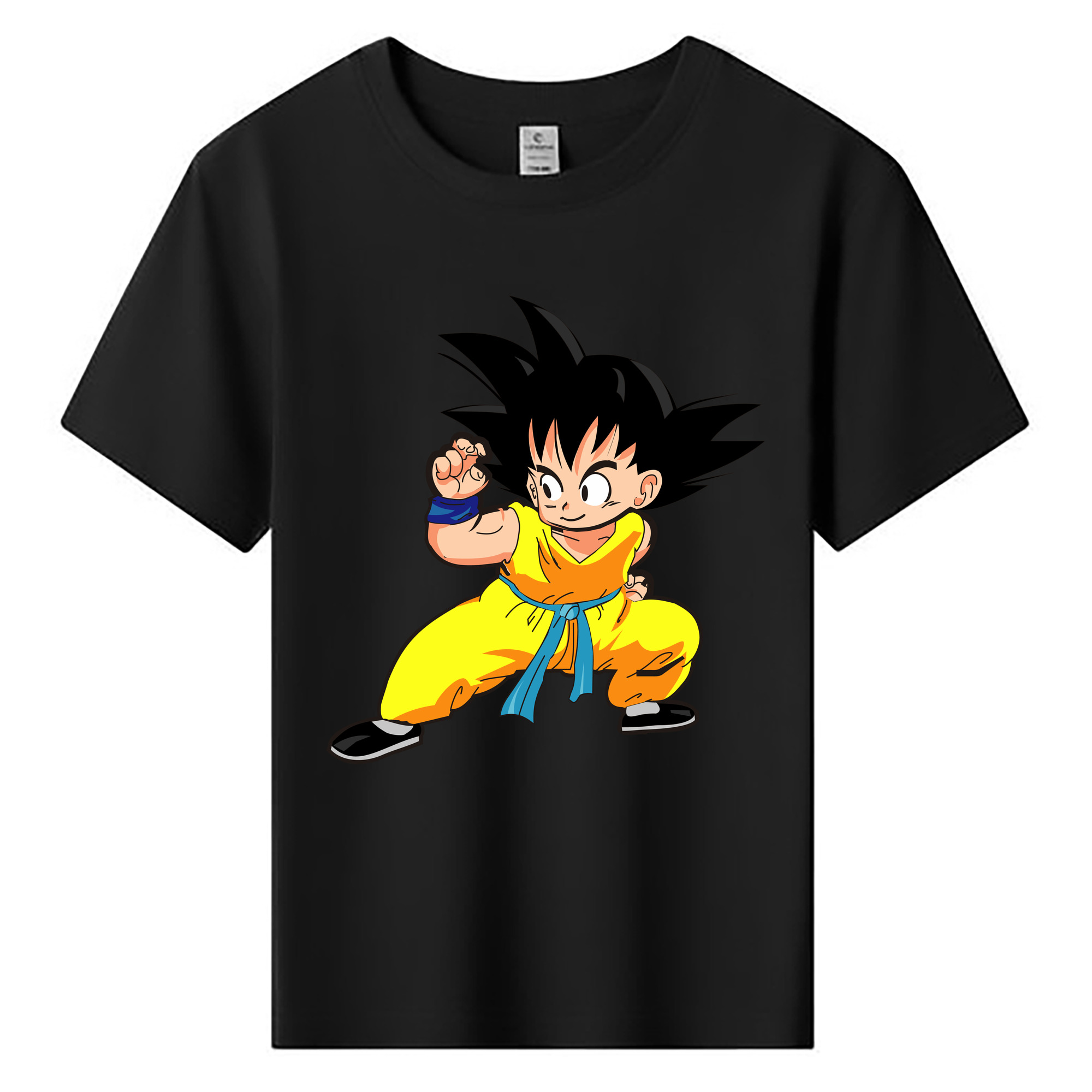 （画像用） ドラゴンボール 孫悟空（そん ごくう）Son Goku カカロット DRAGON BALL Kakarotto 綿100％キッズTシャツ（フロントプリント）